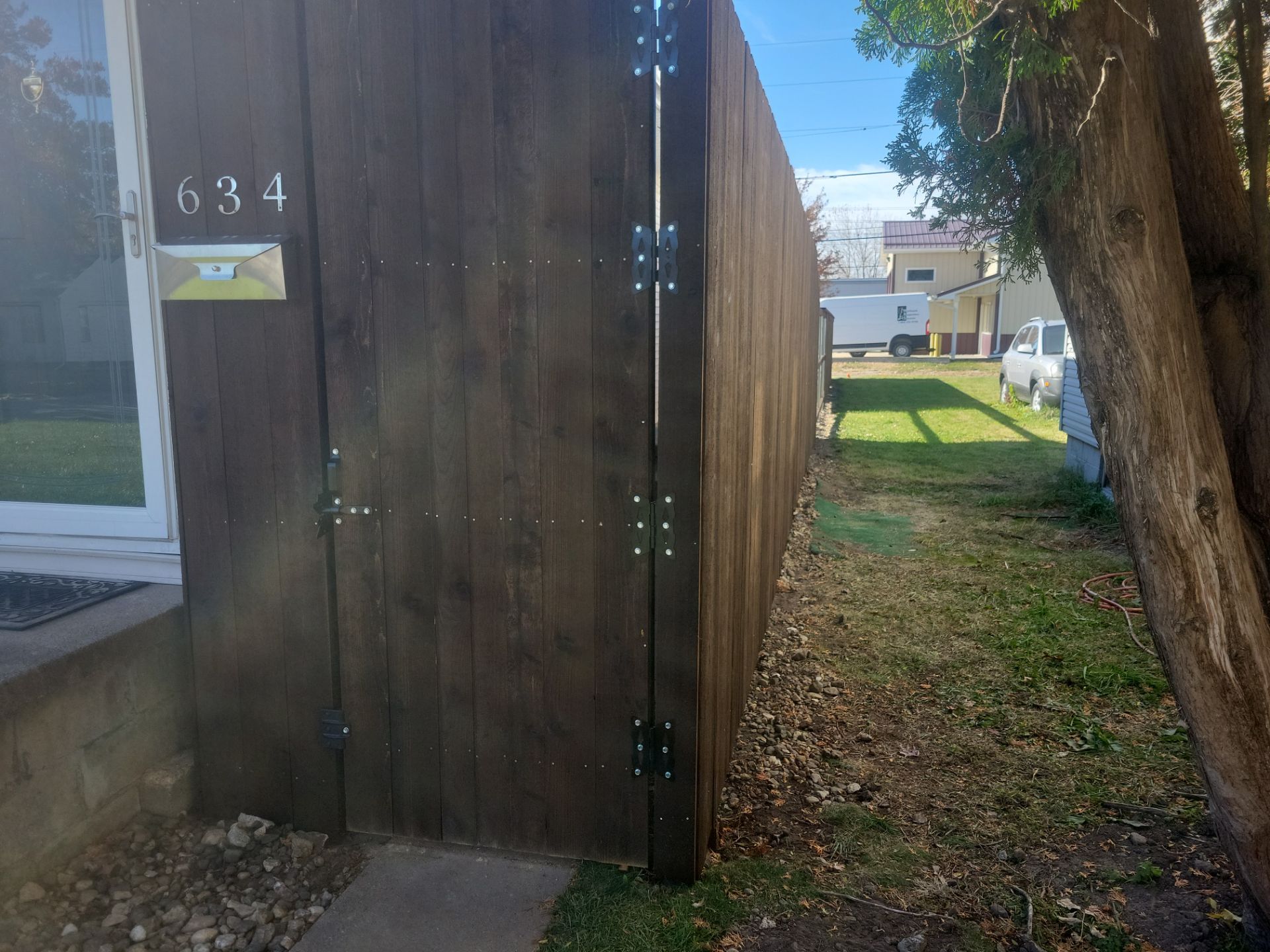 Project in Waterloo by Perfect Picket Fence and Stain