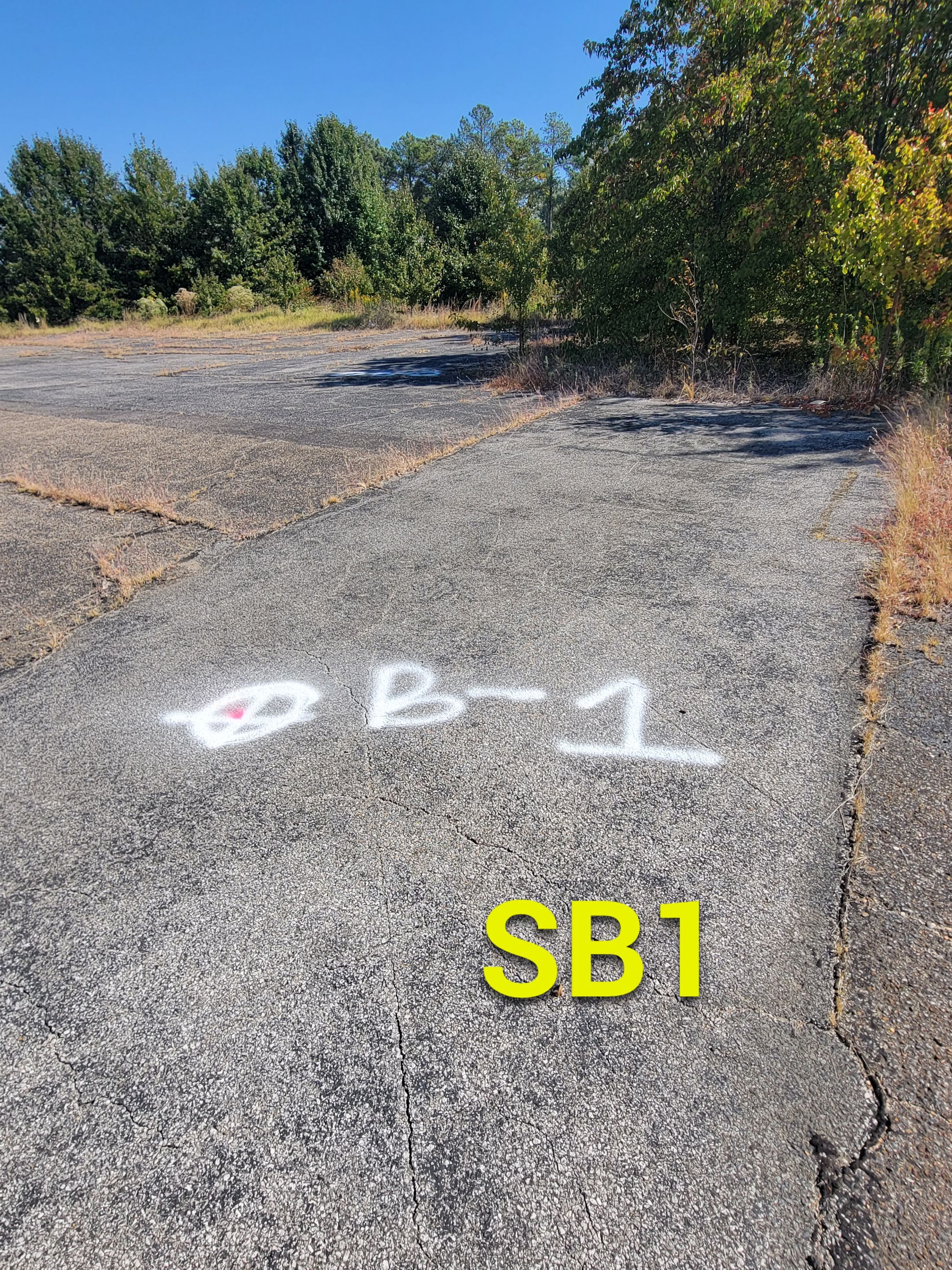 Soil Boring Locations by Alsip Locating Service, LLC