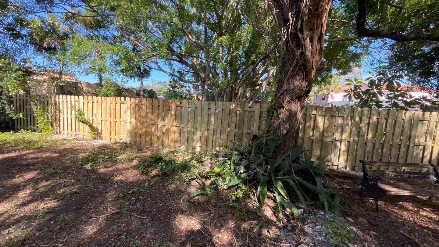 Wood Fence Installation using Shadowbox Wood Fence by Asap fence and gates, LLC
