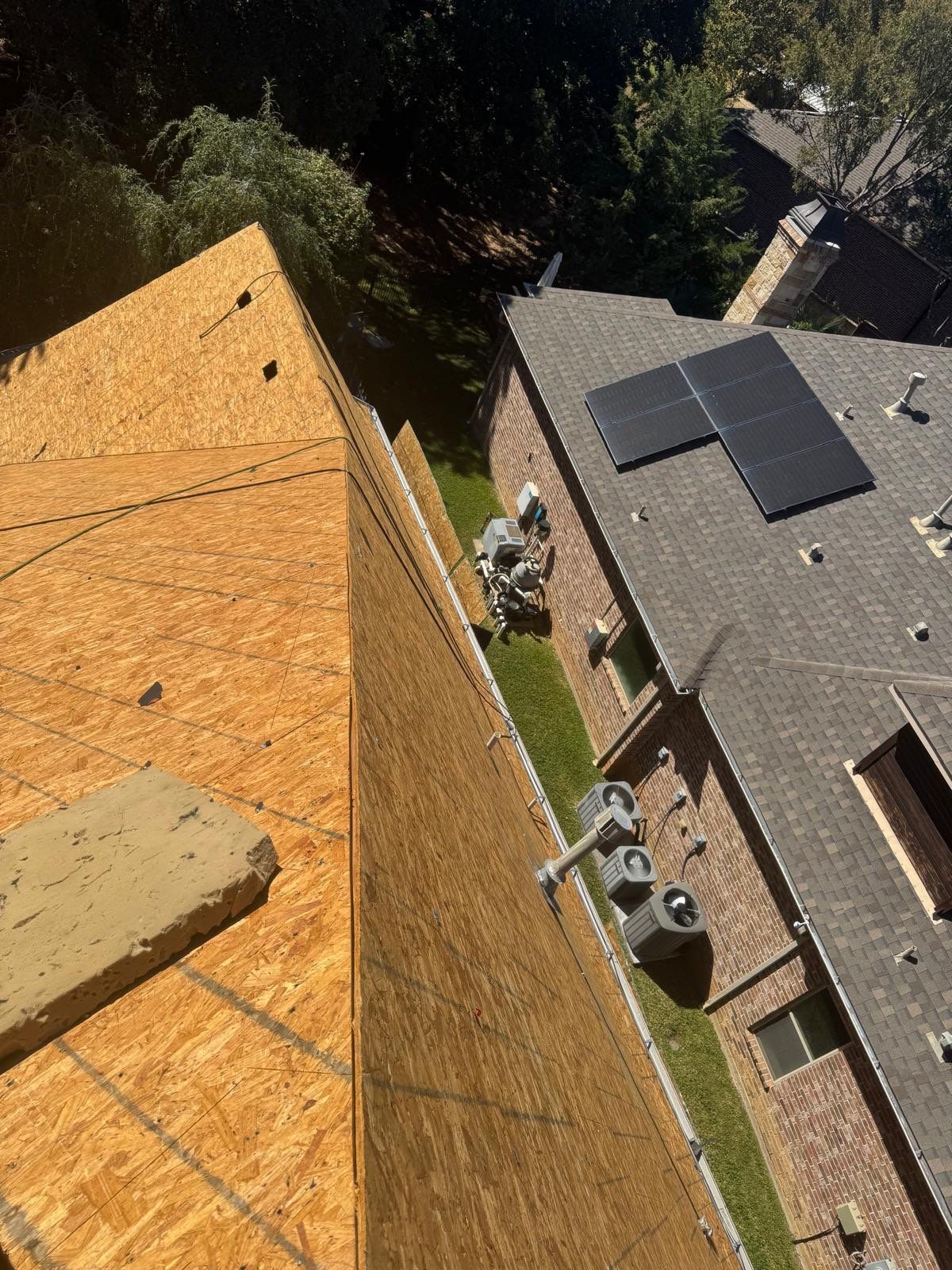 Project in Colleyville by Lonestar Roofing and Restoration LLC.