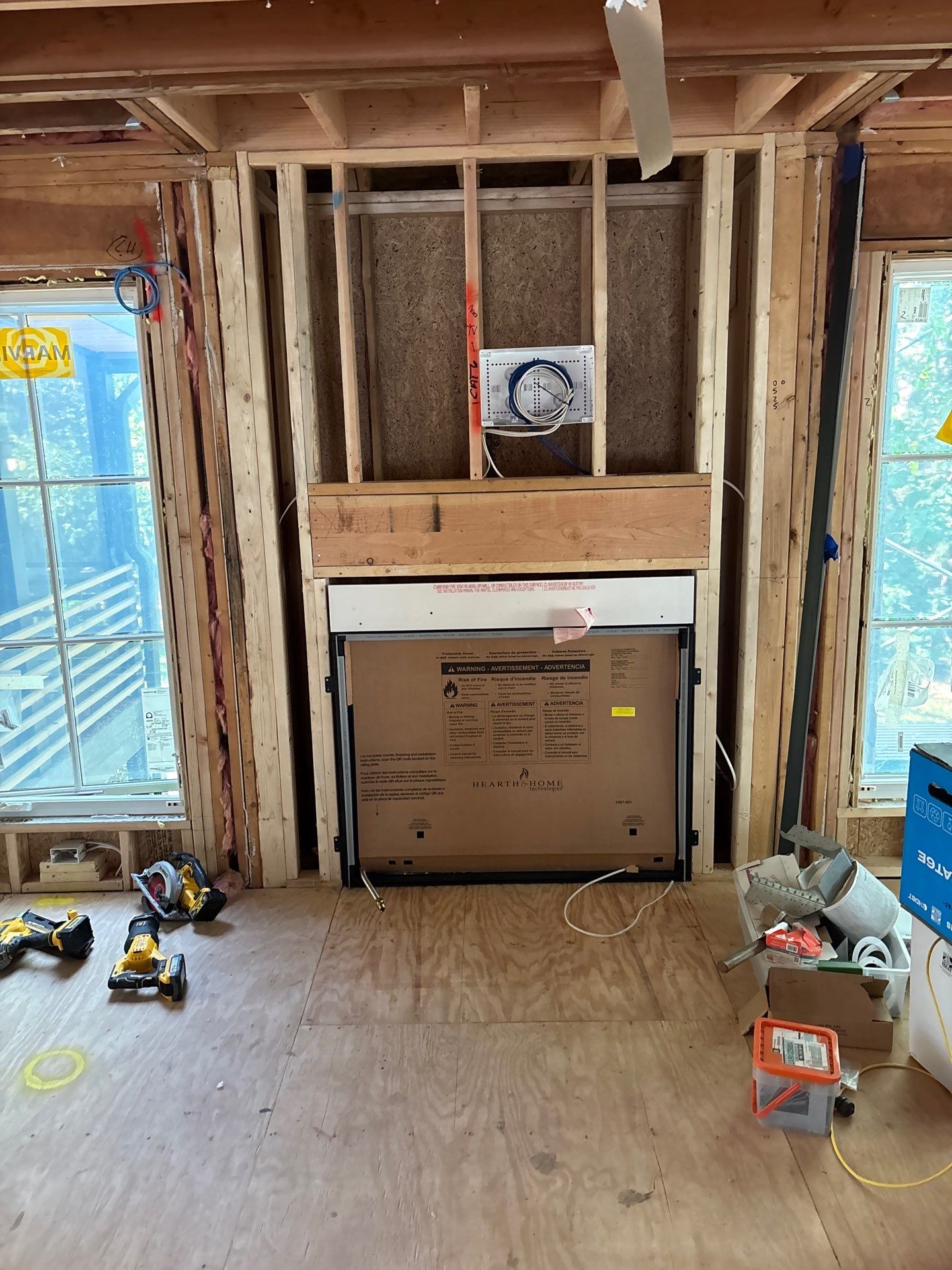Fireplace Install in Leawood, KS by Complete Home Concepts