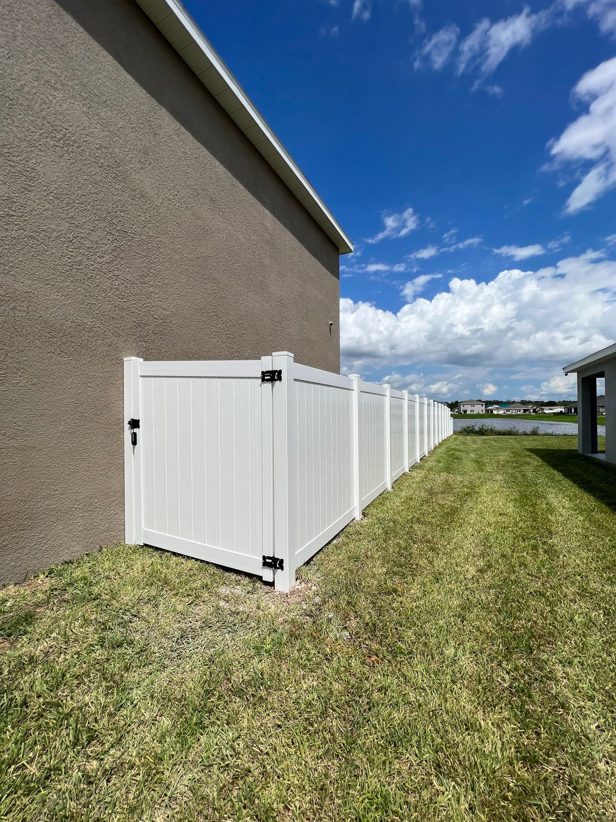 Vinyl Fence Installation using Vinyl Picket and Vinyl Privacy Fence by Asap fence and gates, LLC