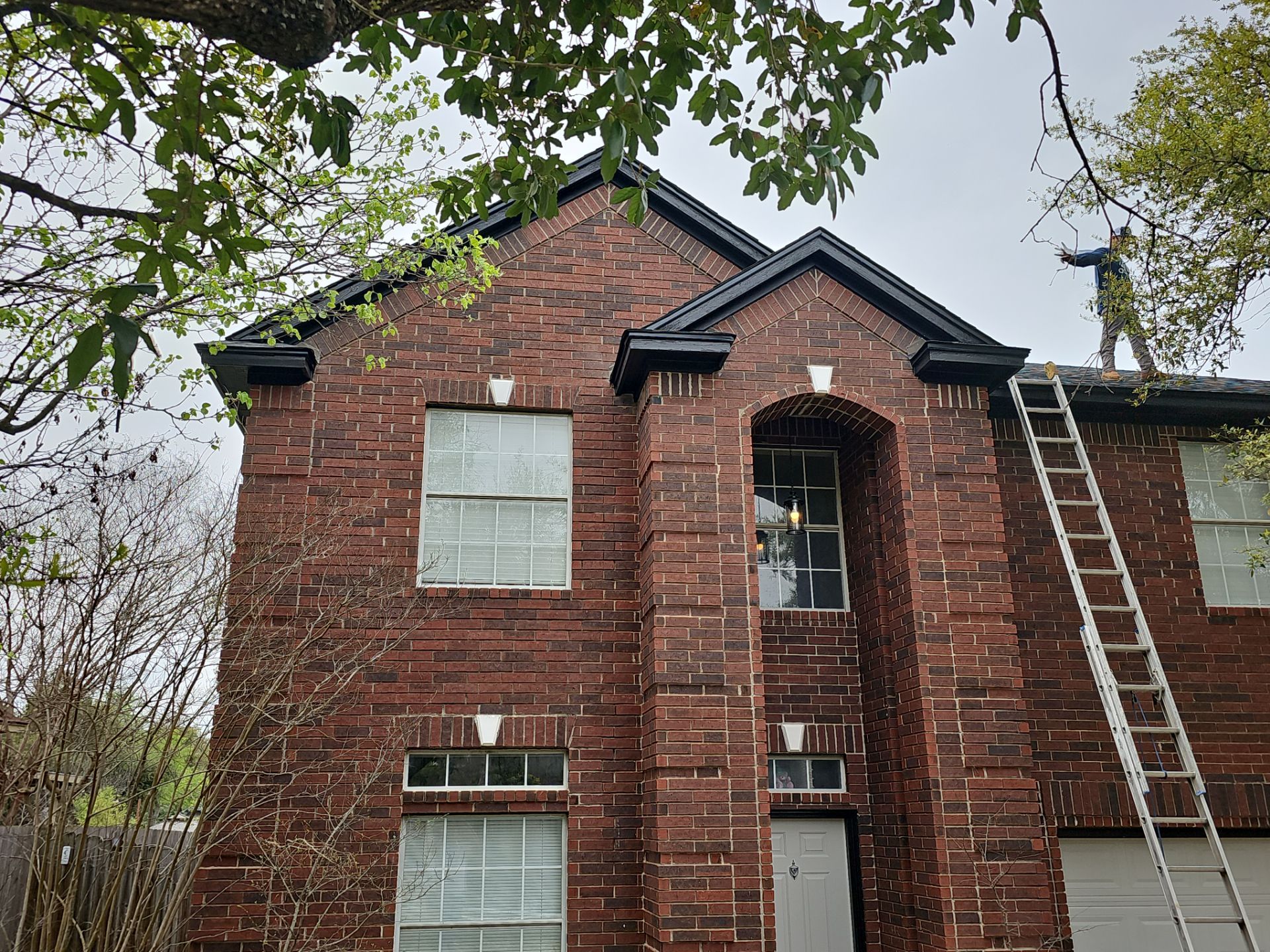 Residential Roofing Installation using Malarkey Vista Class 3 Matte Black by DeZign Roofing & Exteriors