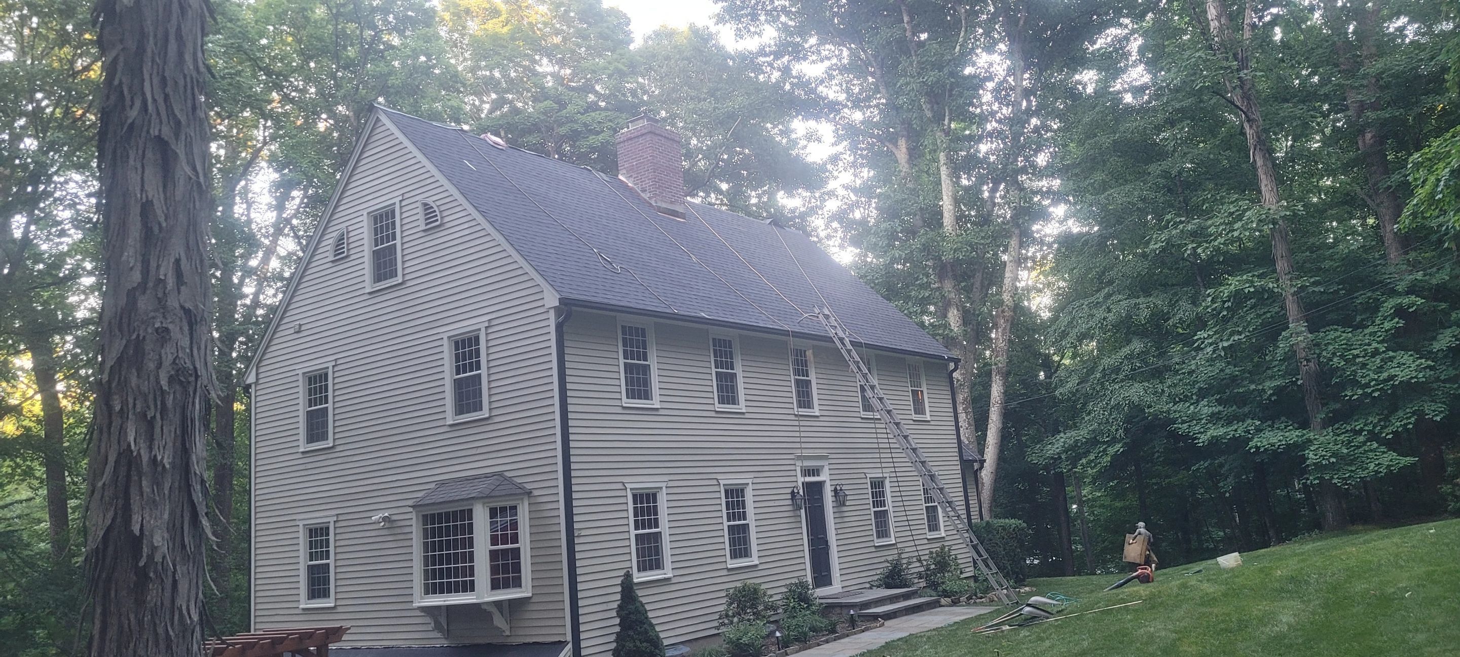 DiGiorgi Roofing & Siding INC in Redding, CT for a brand new roof! by DiGiorgi Roofing and Siding Inc