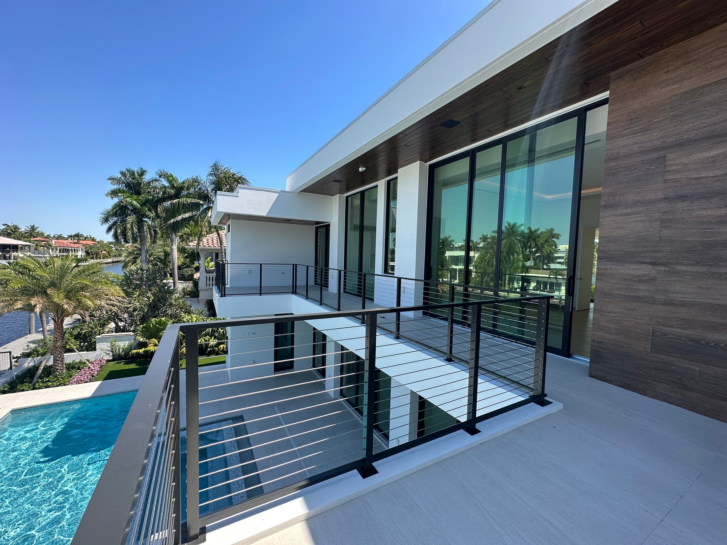 Custom Home in Fort Lauderdale, Florida by Toledo Iron Works
