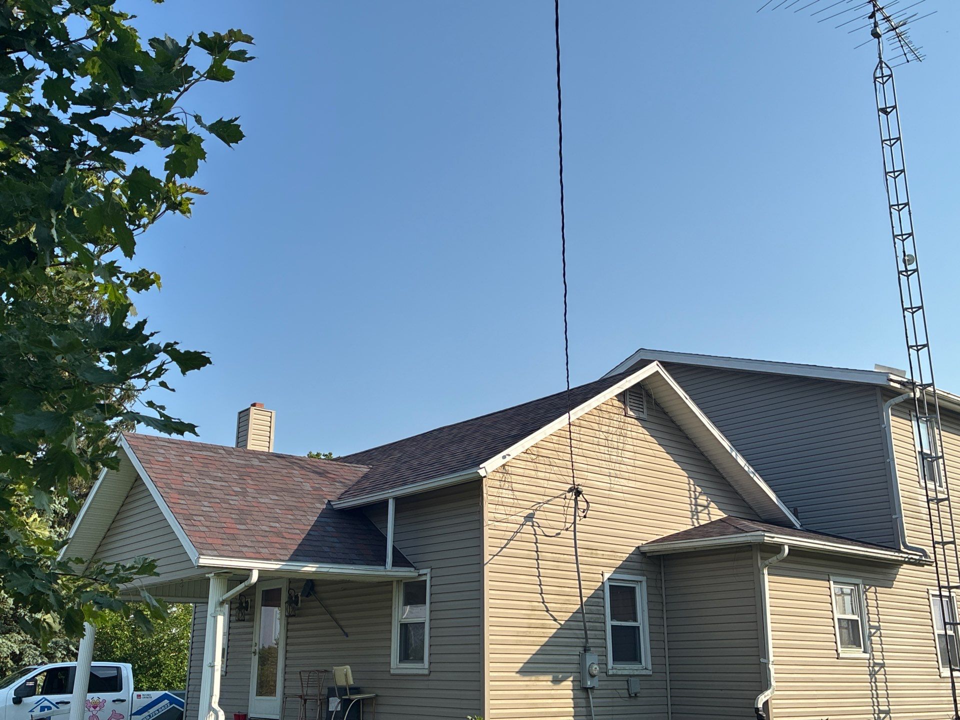 Project in Winchester, IN by Rodeffer Roofing INC