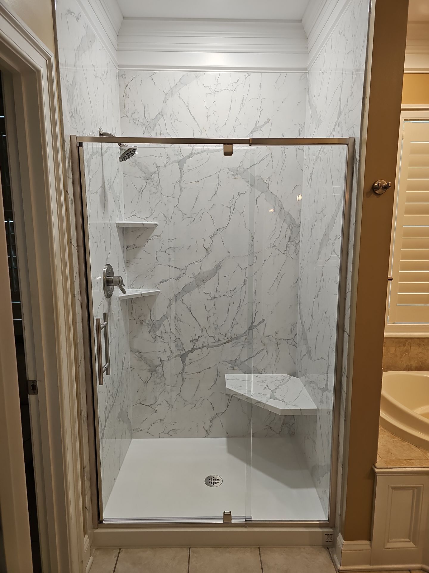 Walk-In Shower Upgrade by BathPlanet SW Virginia