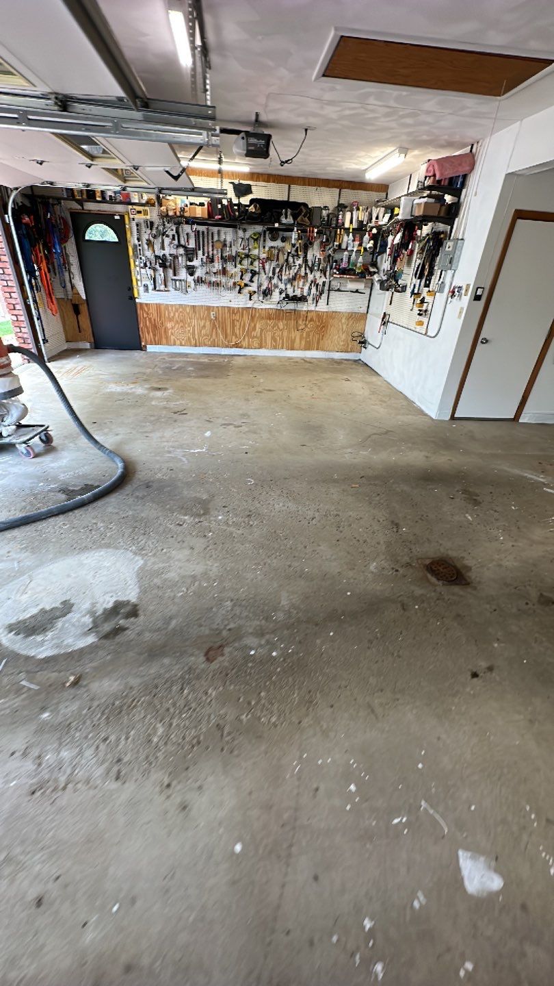 Garage + Porch Project in Pittsburgh by Floors in a Day, Inc