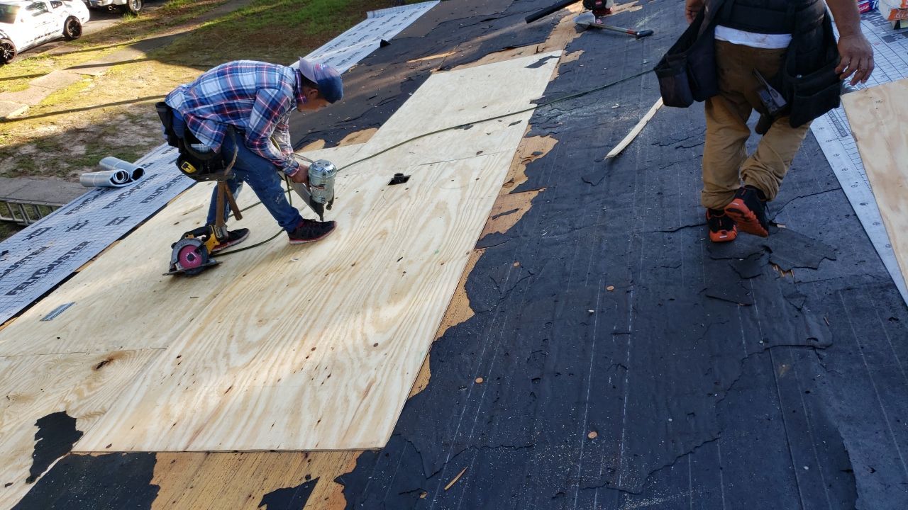 Residential Roofing Installation using Roof Replacement by American Roofing & Construction LLC