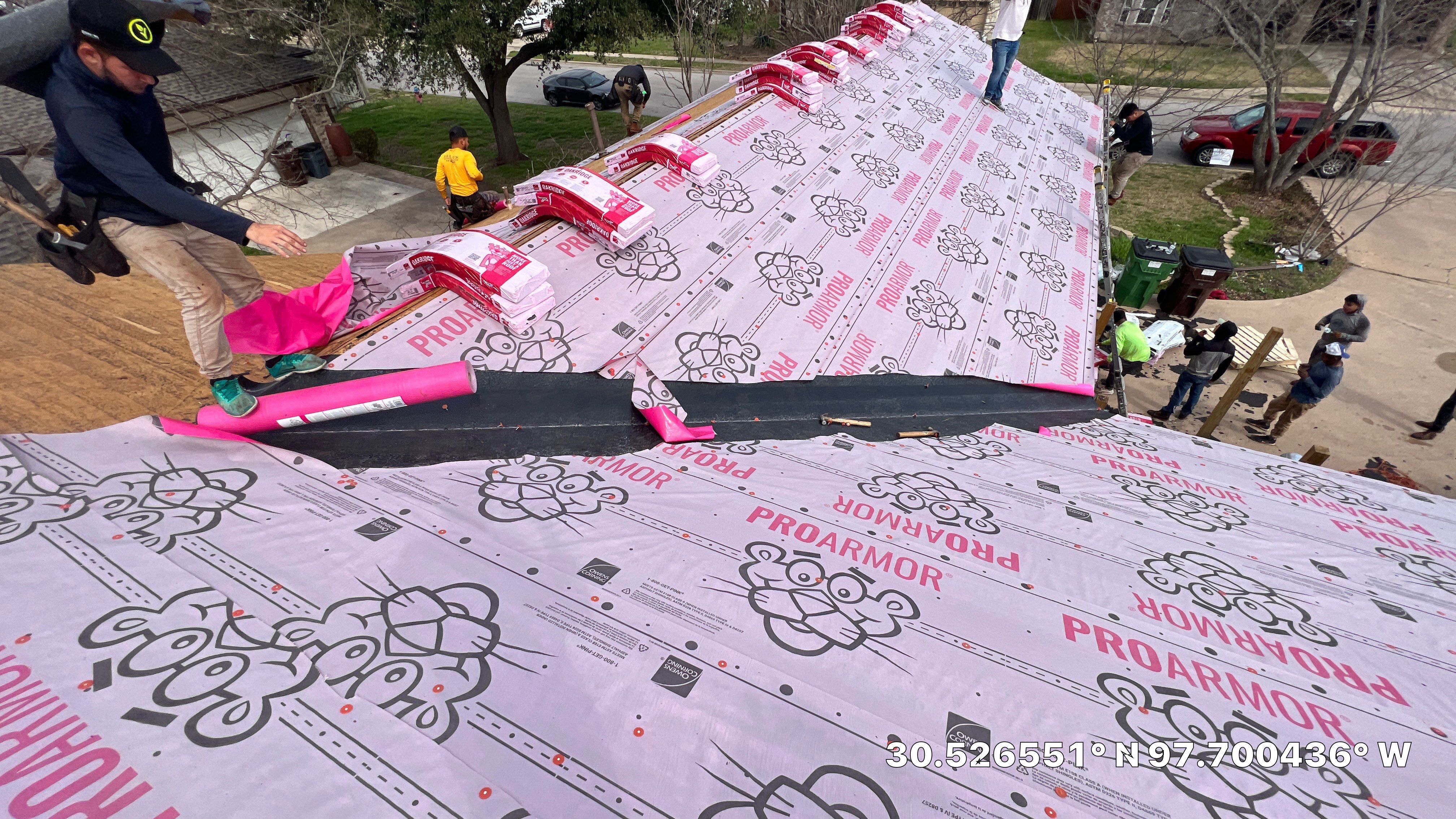 Complete Residential Roof Replacement and Storm Damage Restoration in Round Rock by Caliber Restoration LLC