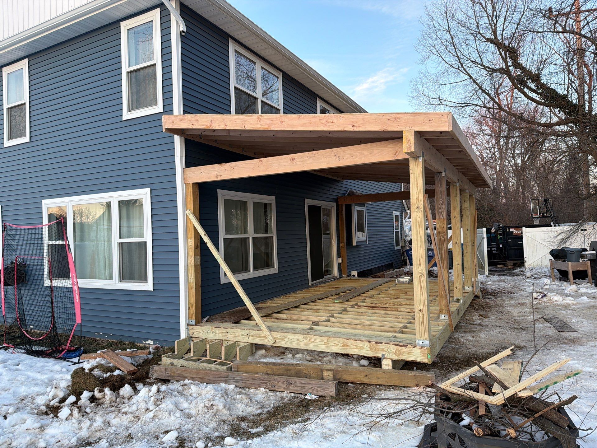 New Deck Porch In Keport by deck guardian