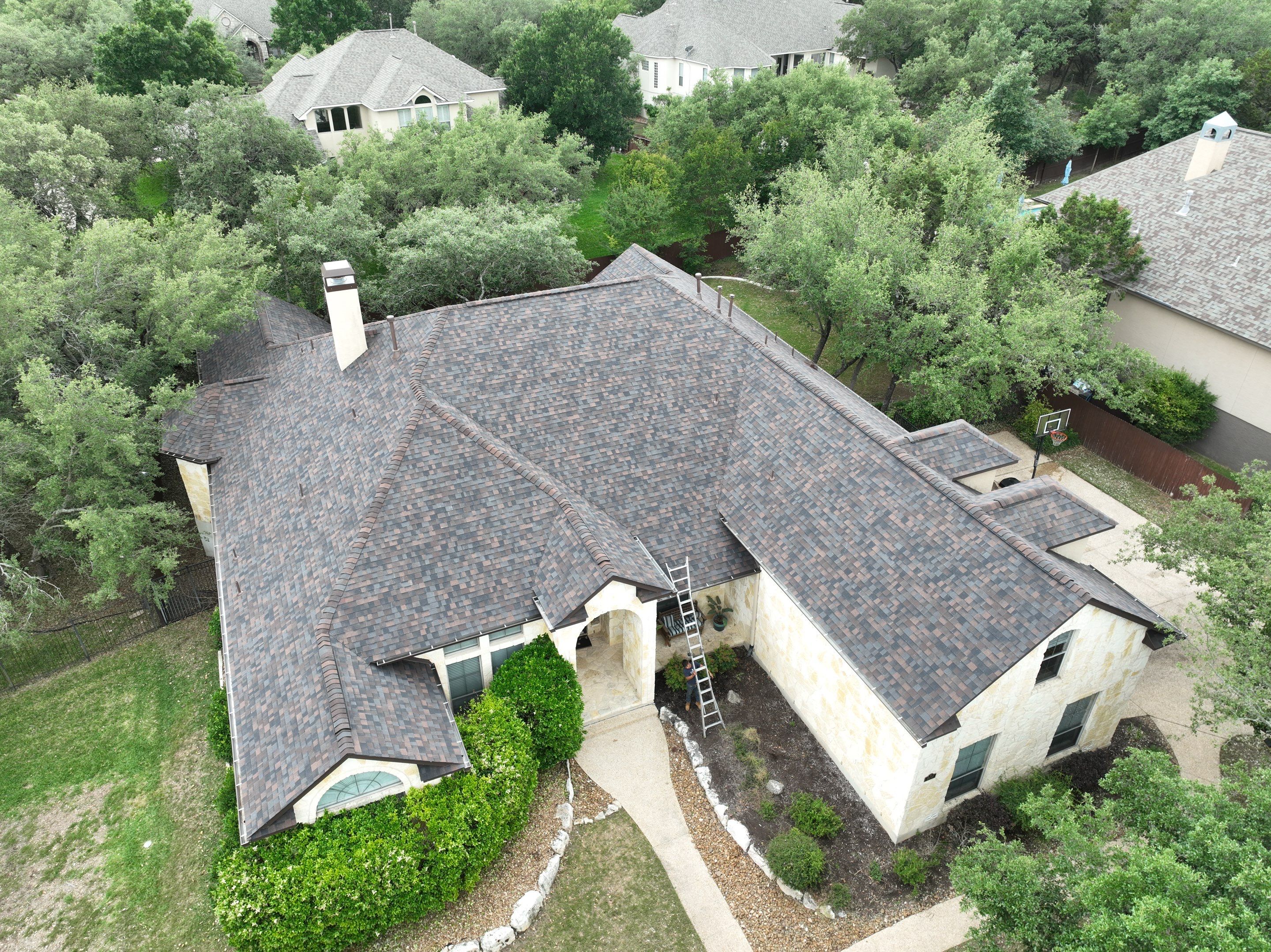 Residential Roof Replacement using Owens Corning Duration Designer 30 Year Laminate Shingle  by Premier Roofing and Contracting