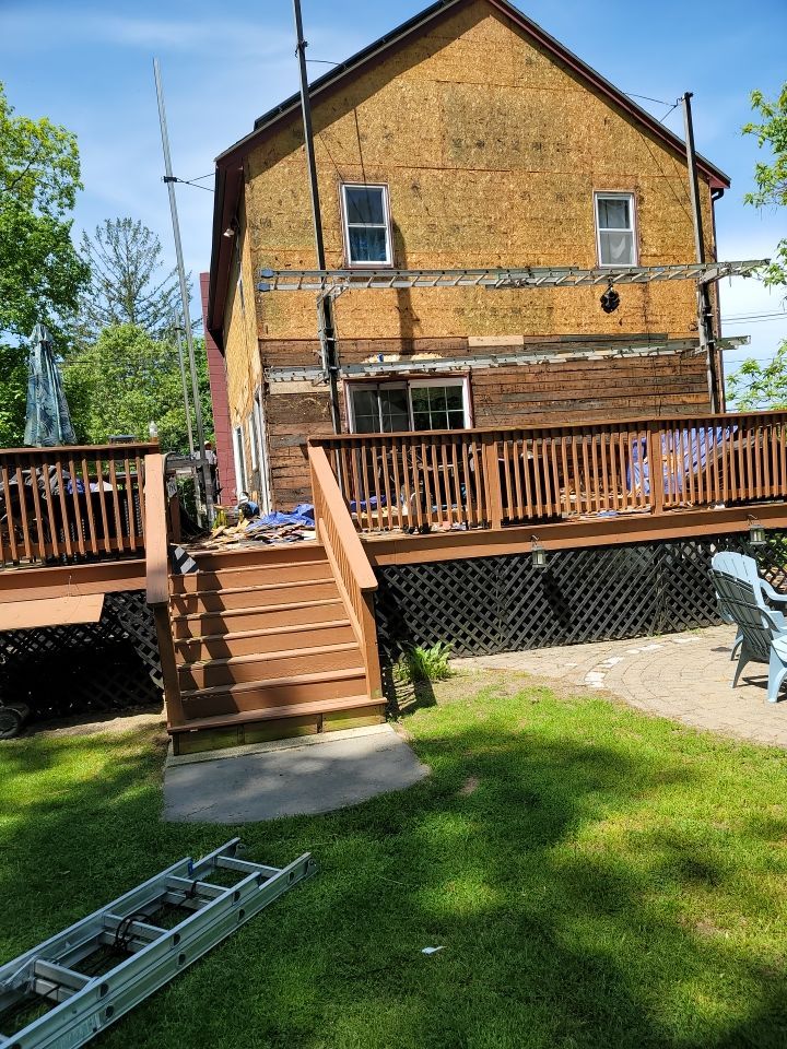 Siding Installation using James Hardie by UBrothers Construction