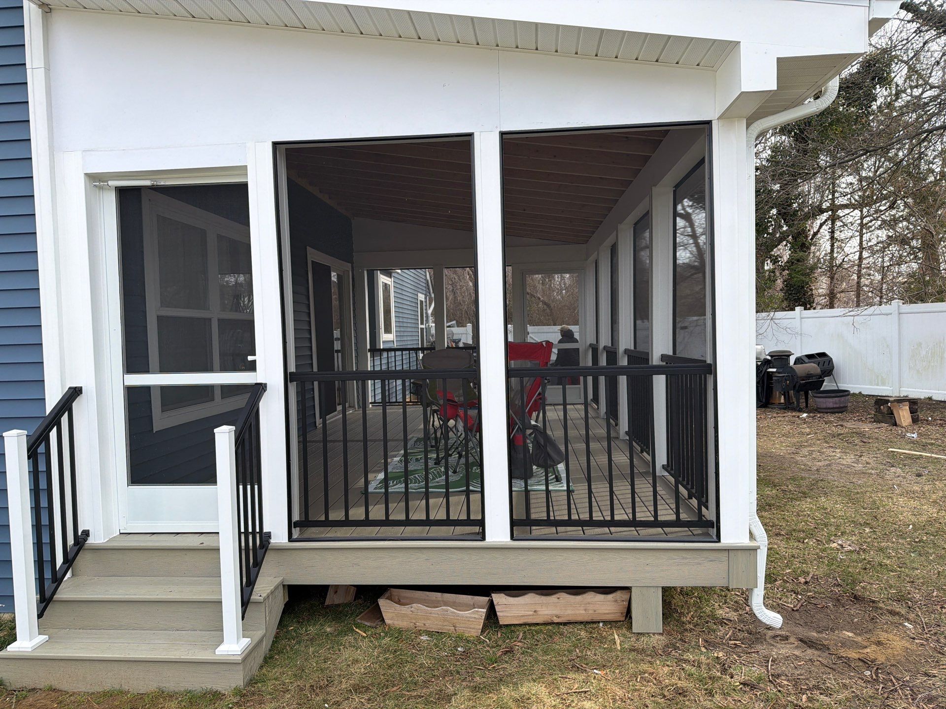 New Deck Porch In Keport by deck guardian