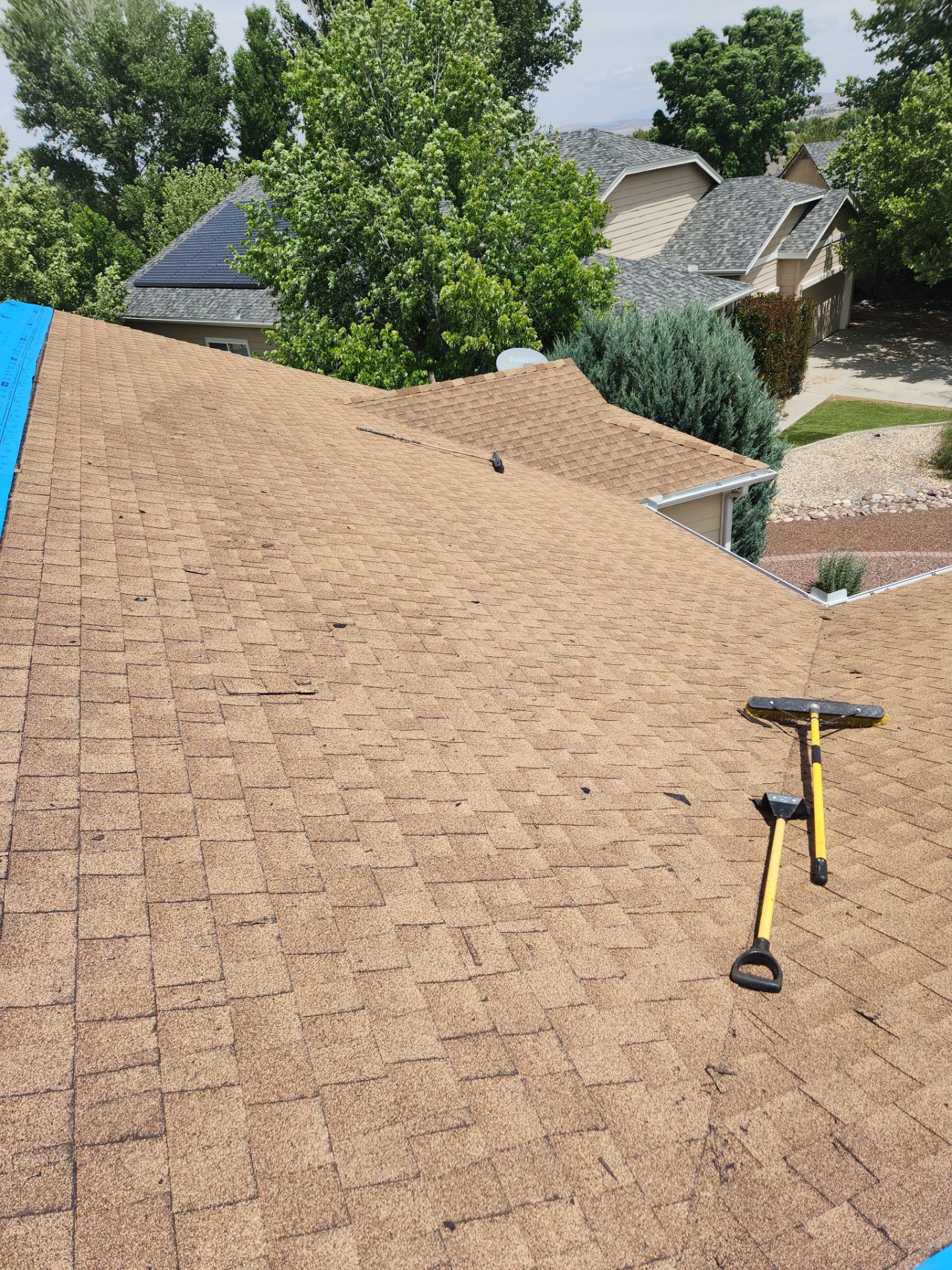 Prescott Valley Roof Replacement With GAF Timberline HDZ Shakewood Shingles by Badger Roofing