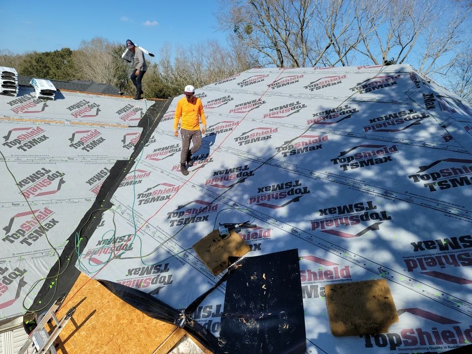 Residential Roofing Installation using Roof Replacement by American Roofing & Construction LLC