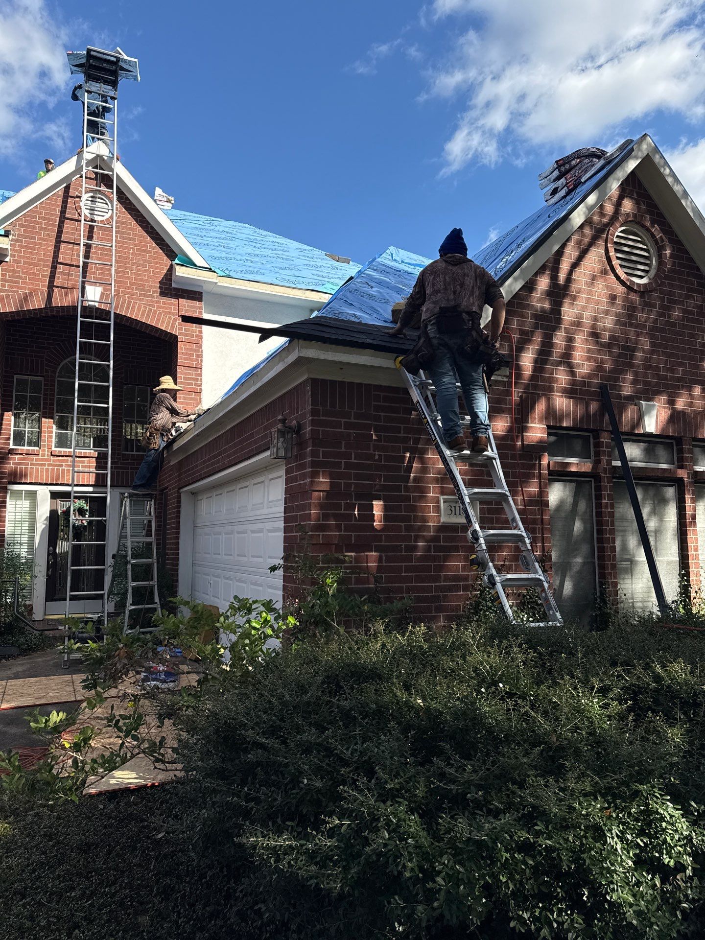 Residential Roof Replacement using GAF HDZ - Charcoal shingles by Elite Roofing LLC