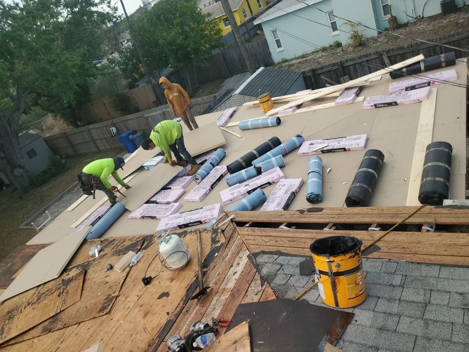 Project in St. Petersburg 33710 by Mitchell Roofing Company LLC 