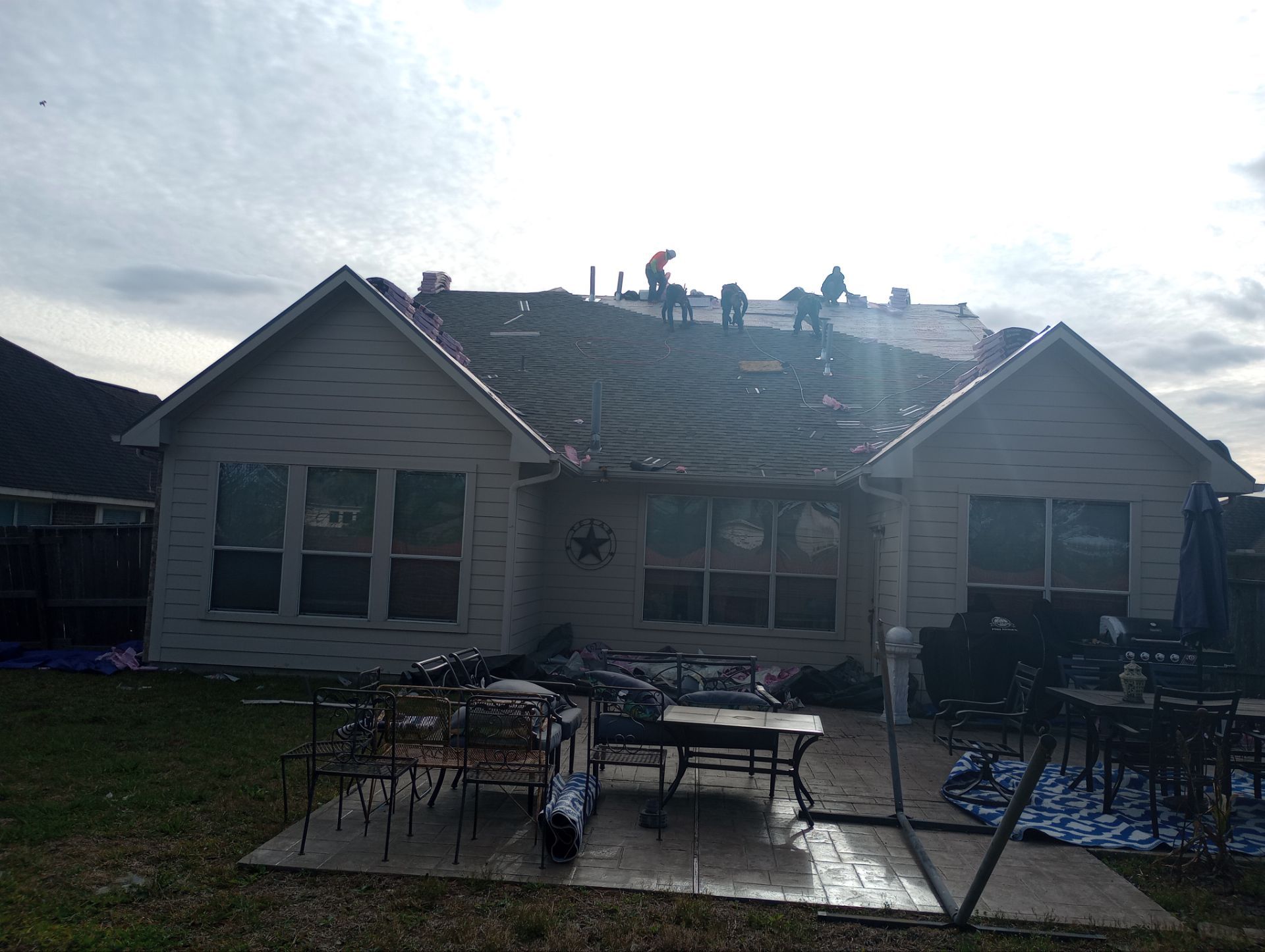 Residential Roofing Installation using Owen's Corning Duration (Lifetime) Shingles by Roof Repair Company