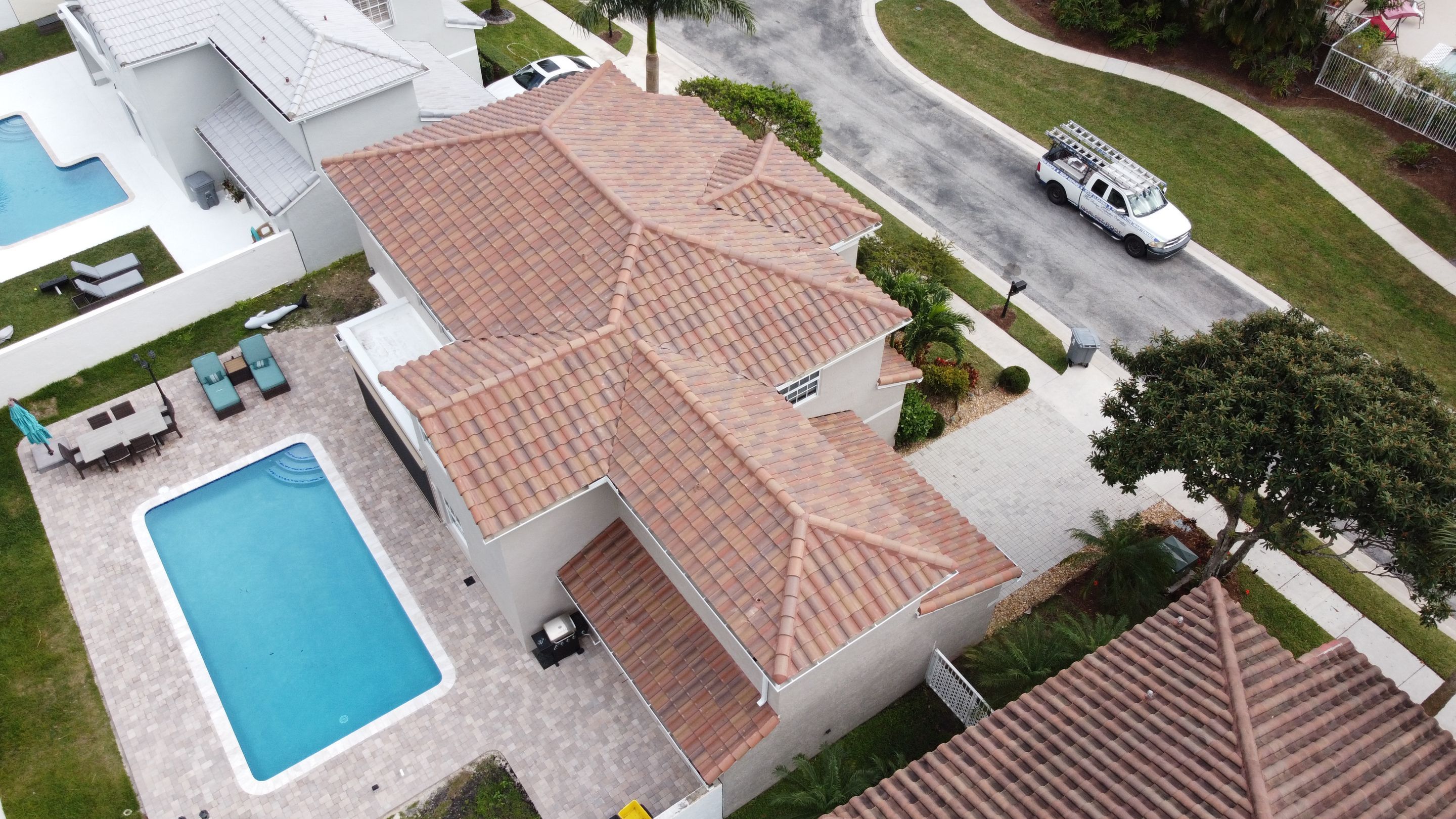 Residential Roofing Installation using Eagle Roofing Tile by BLUES BROTHERS ROOFING