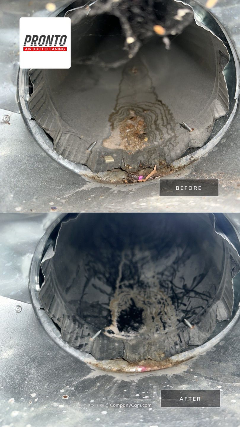 Air duct cleaning using Hypervac by Pronto Air Duct Cleaning