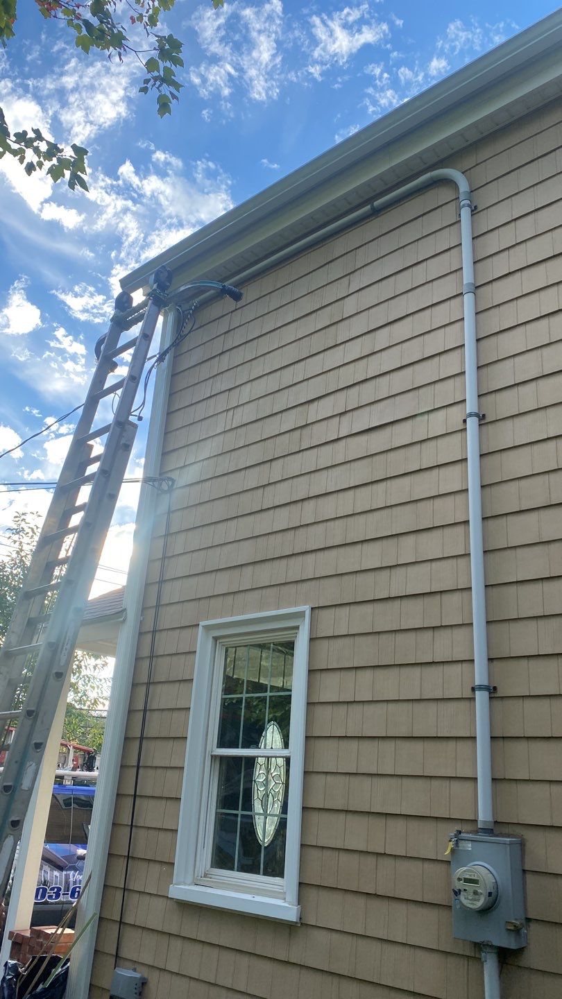 Flashing Repair in Milford by A Plus Exterior