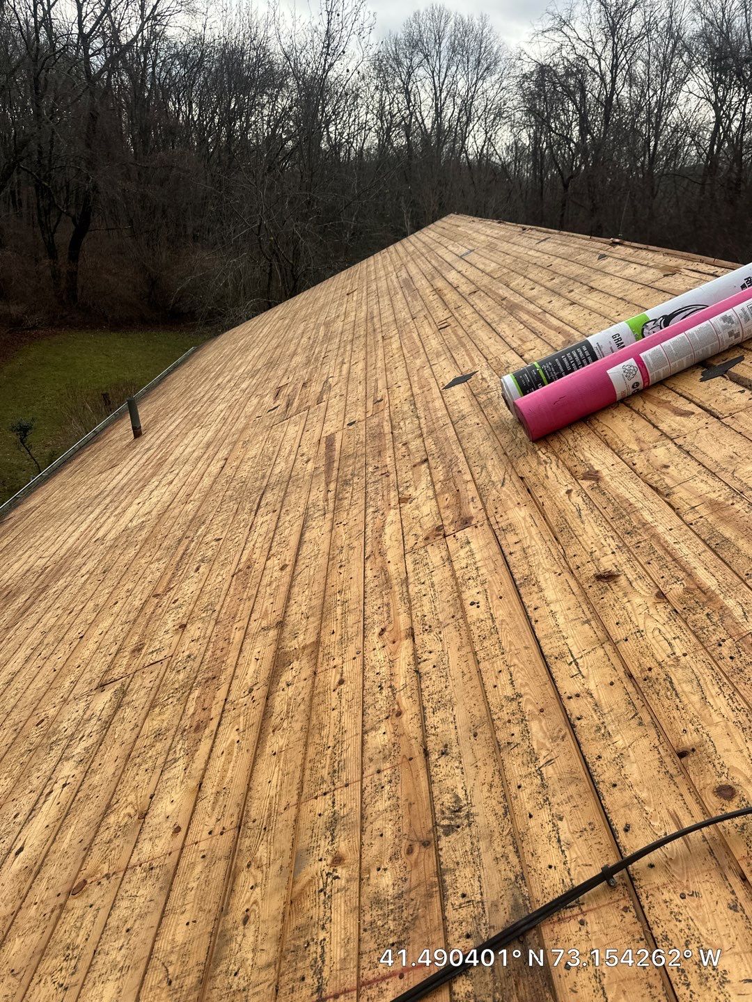 Residential Roofing Installation using Owens Corning TruDefinition - Williamsburg Gray by A Plus Exterior