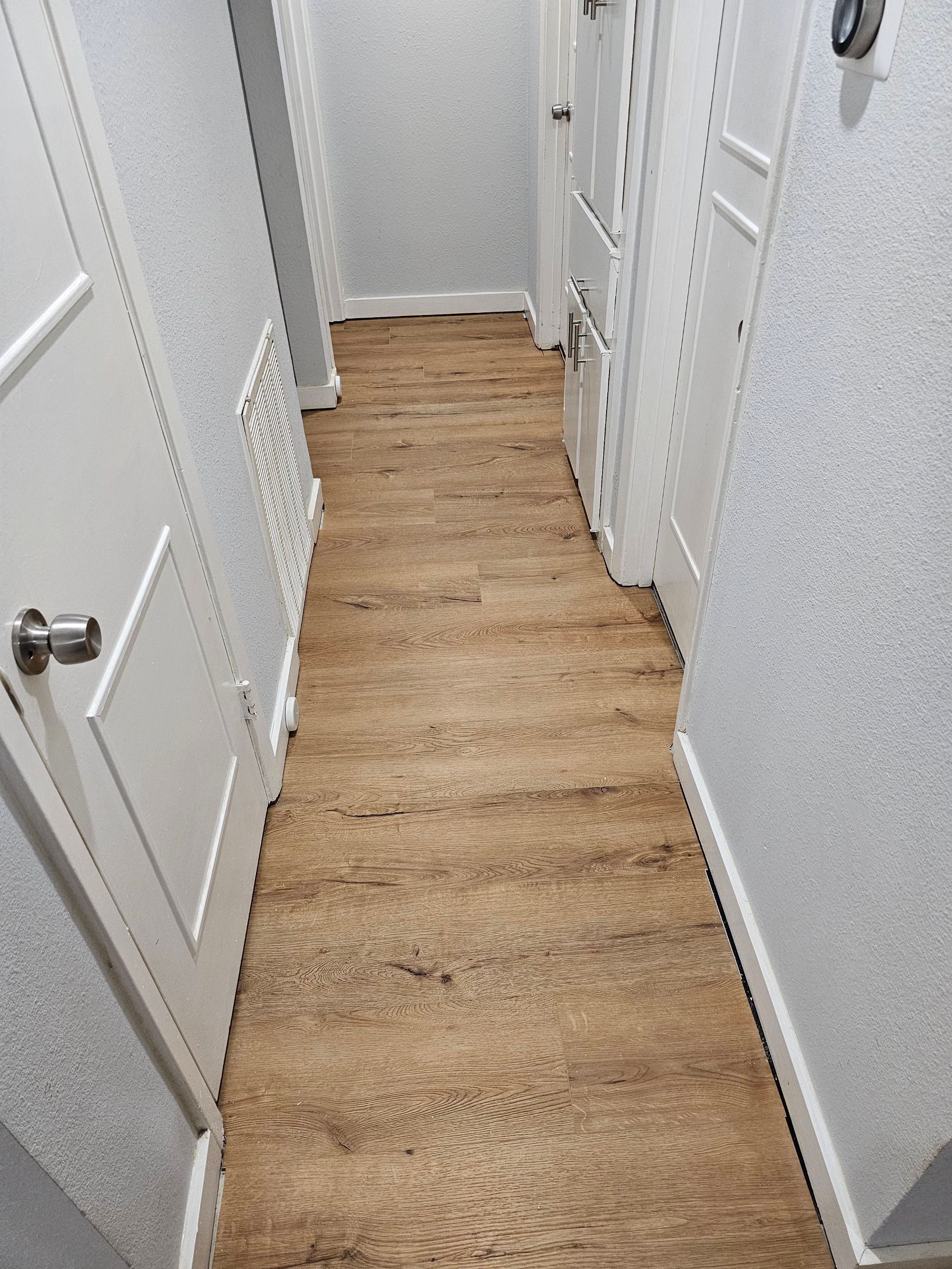 Laminate floor & fence by EL-GC LLC 