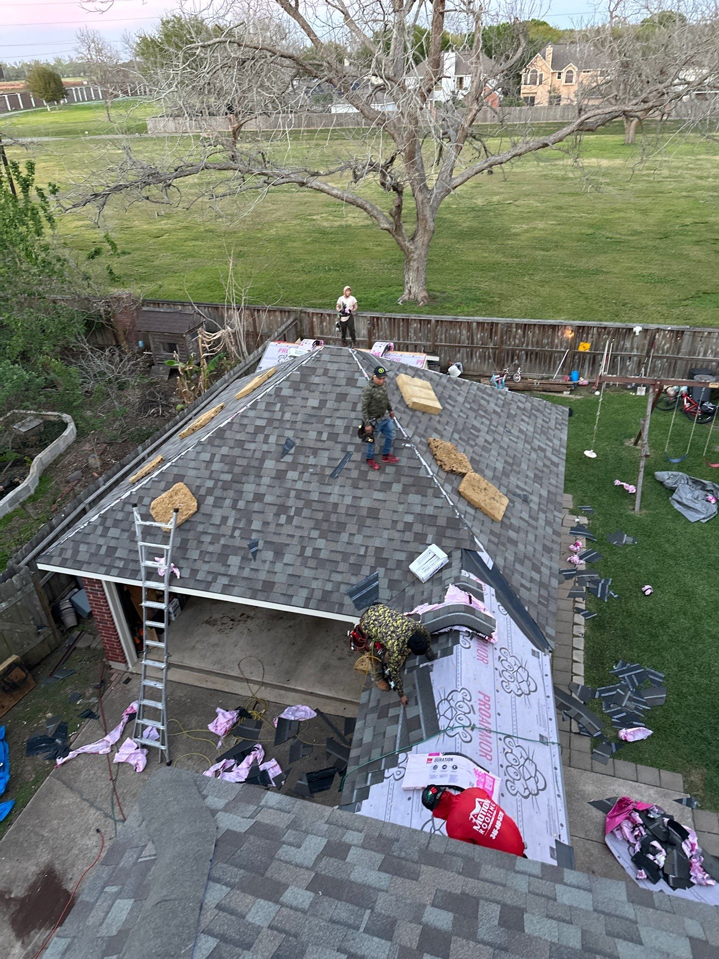 Project in Sugar Land by Motion Roofing