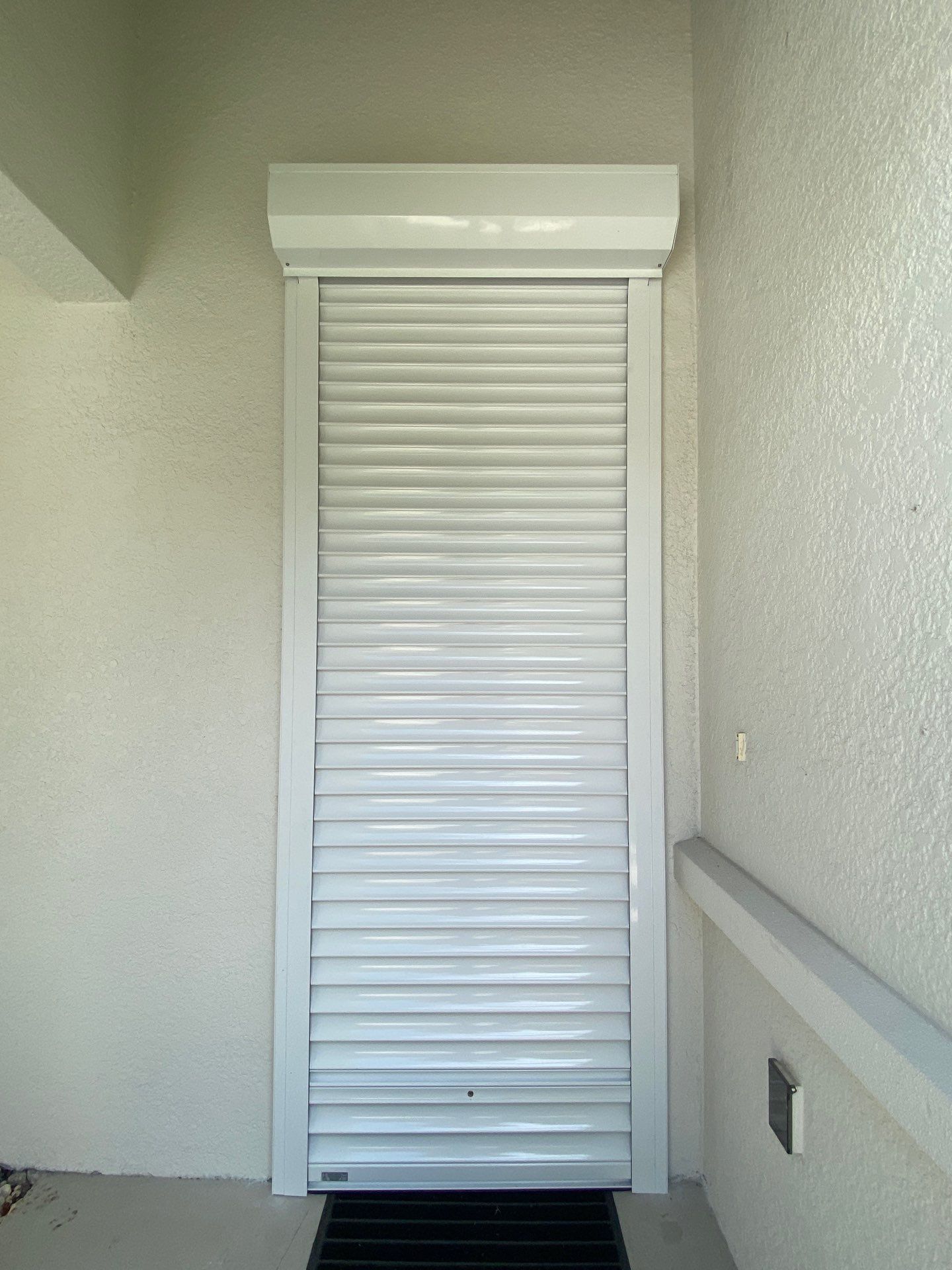 Hurricane Protection in White by Smart Guard Shutters