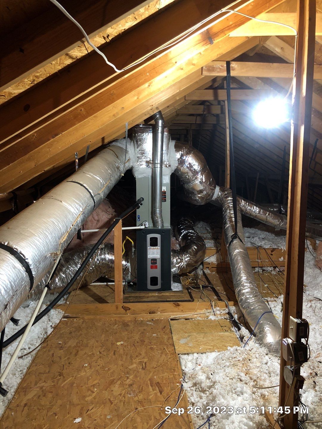 Install High Efficient HVAC System w/New Duct Work & I.A.Q. by Doc Savage Heating and Air