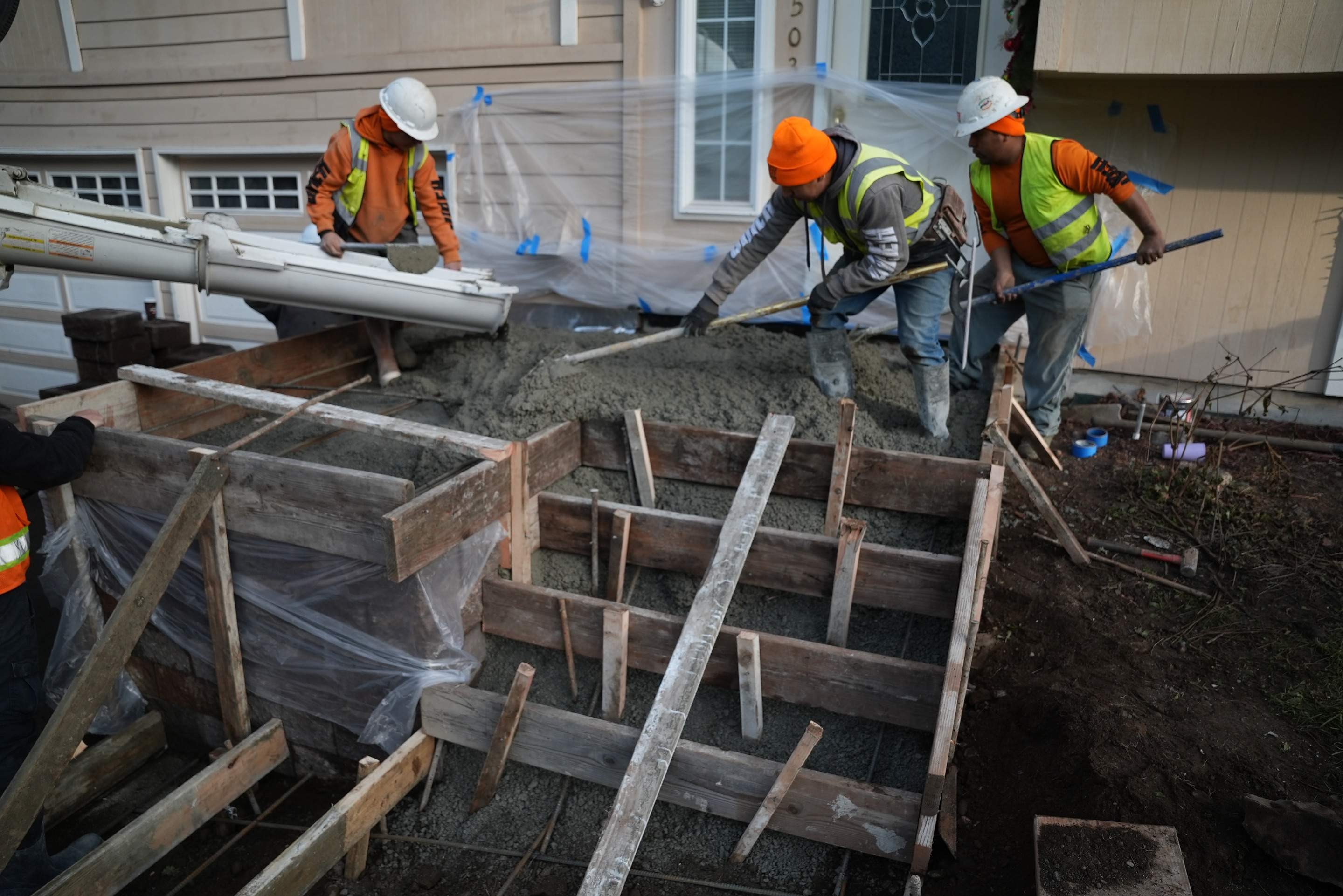 Concrete Front Stair Repair | Bothell  by Jireh Asphalt & Concrete Inc 