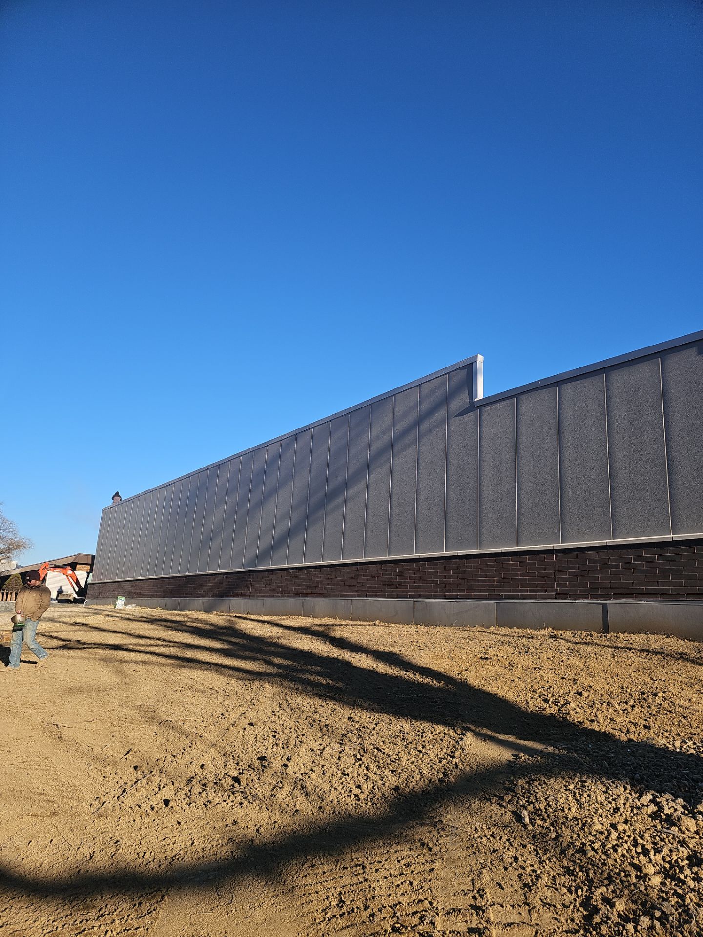Commercial Roofing Installation using Insulated roof and wall panels by Nitro Roofing and Construction