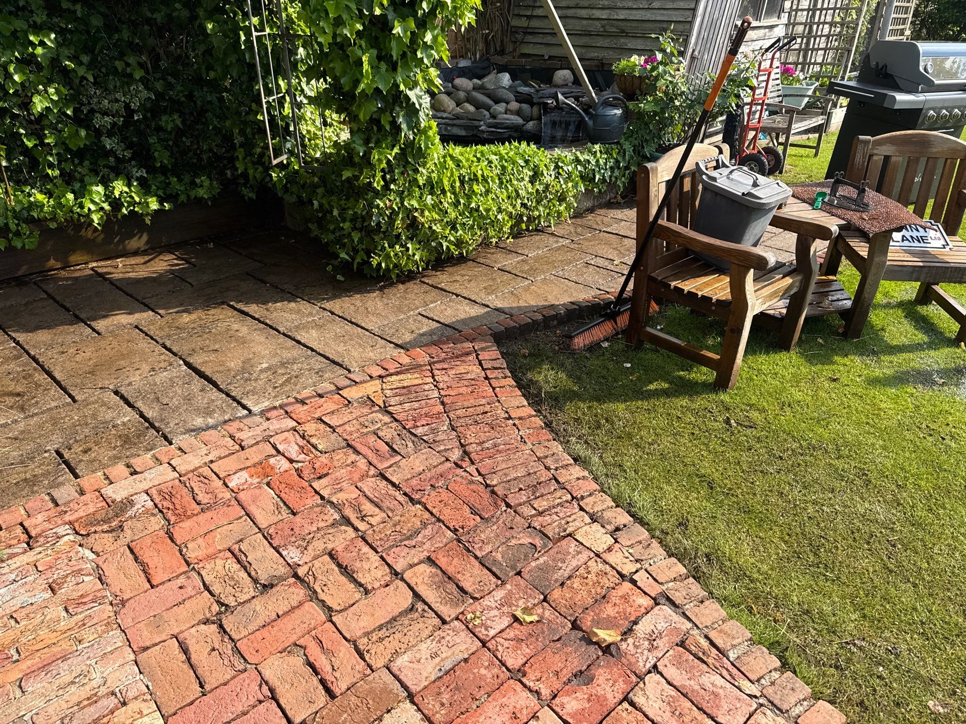Tarmac Driveway Clean using Flat Surface Cleaner by Ges Exterior Cleaning ltd