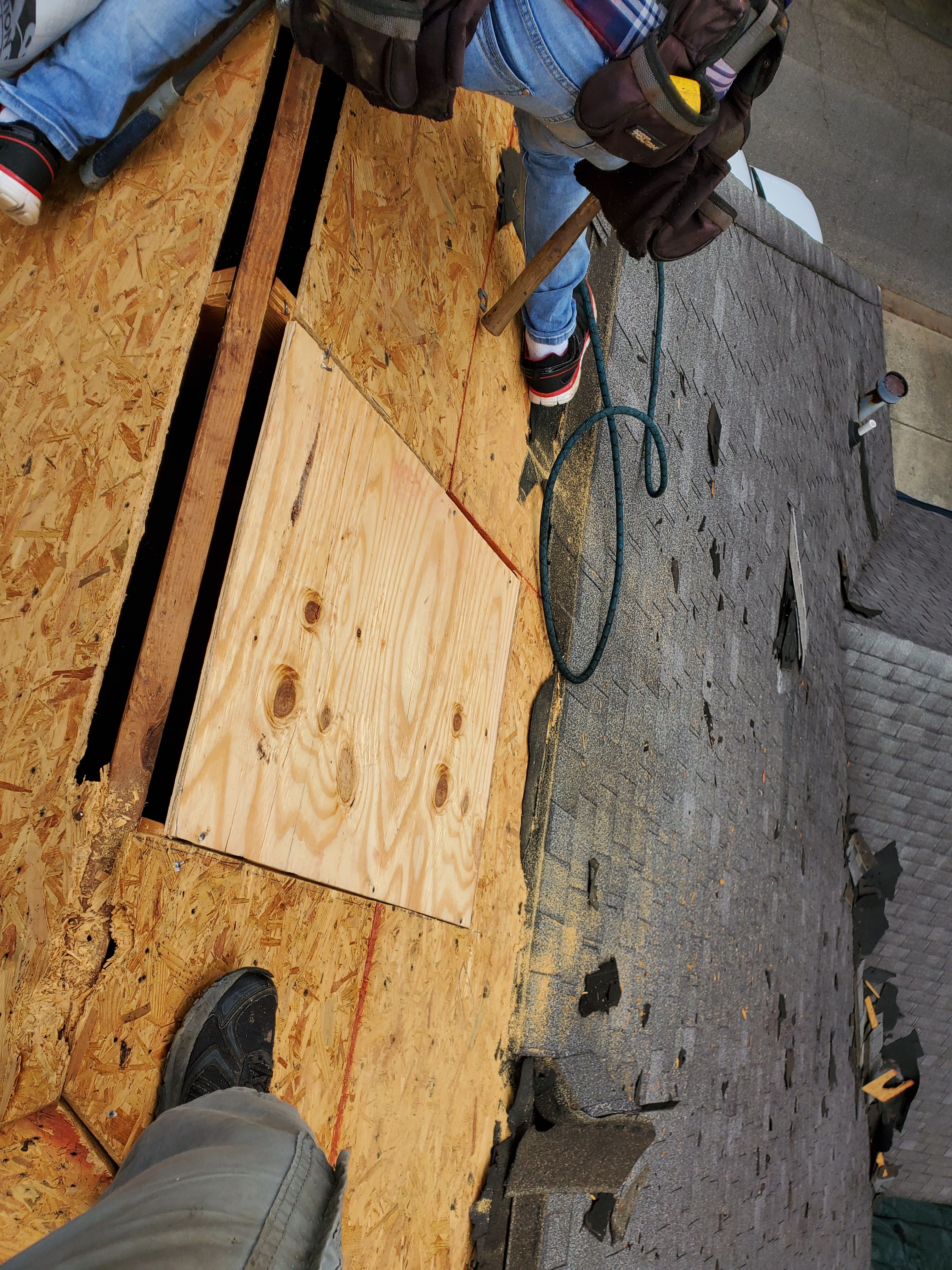Residential Roofing Installation using Roof Replacement by American Roofing & Construction LLC