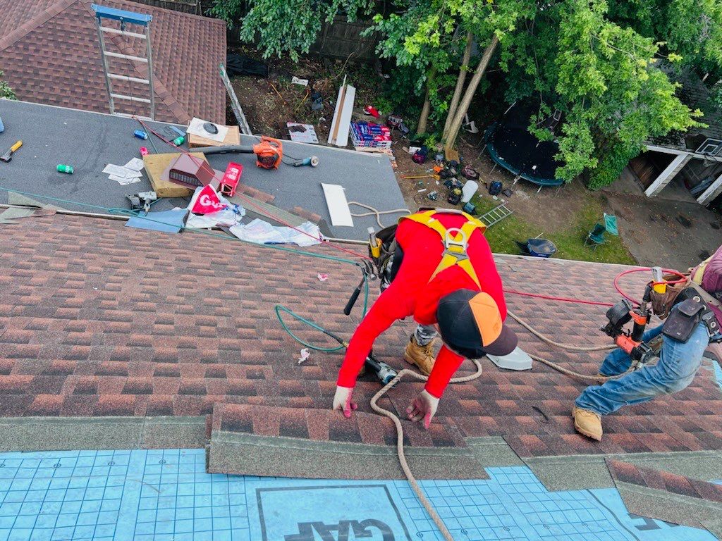 Residential Roofing Installation using GAF Timberline HDZ by Sensible Home Solutions