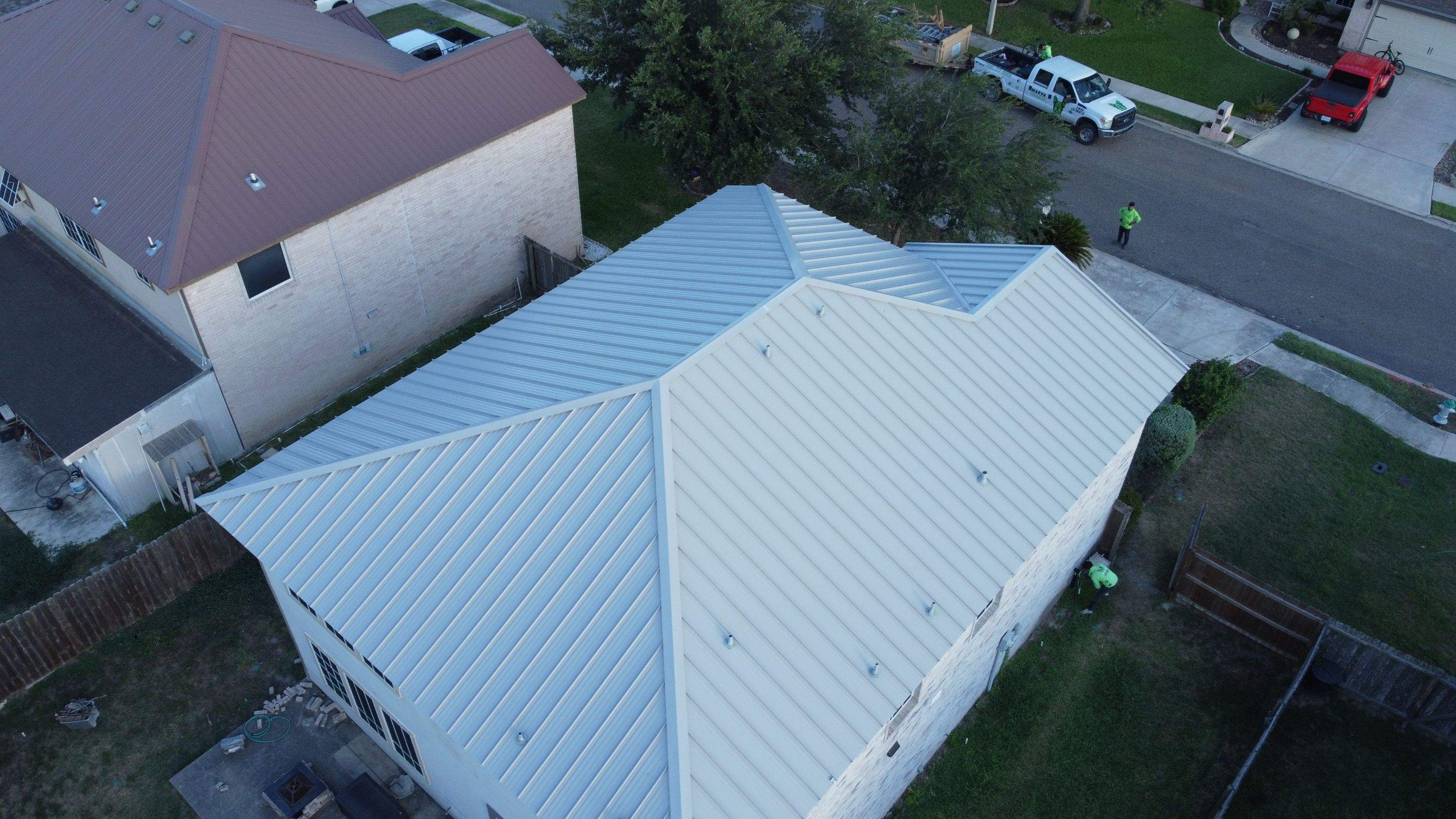 Project in Edinburg by Marva Roofing