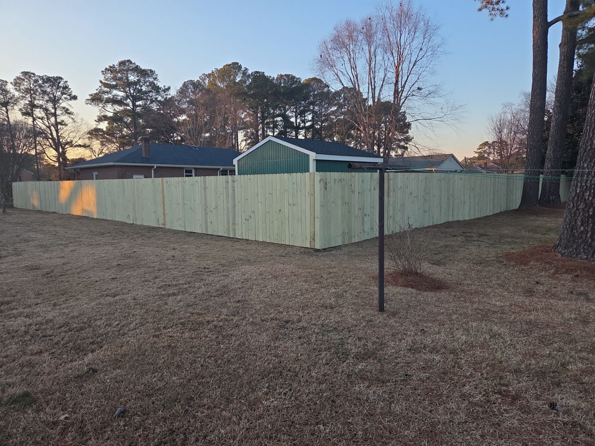 Finishing the Home with a Quality Fence by Tidewater Fence