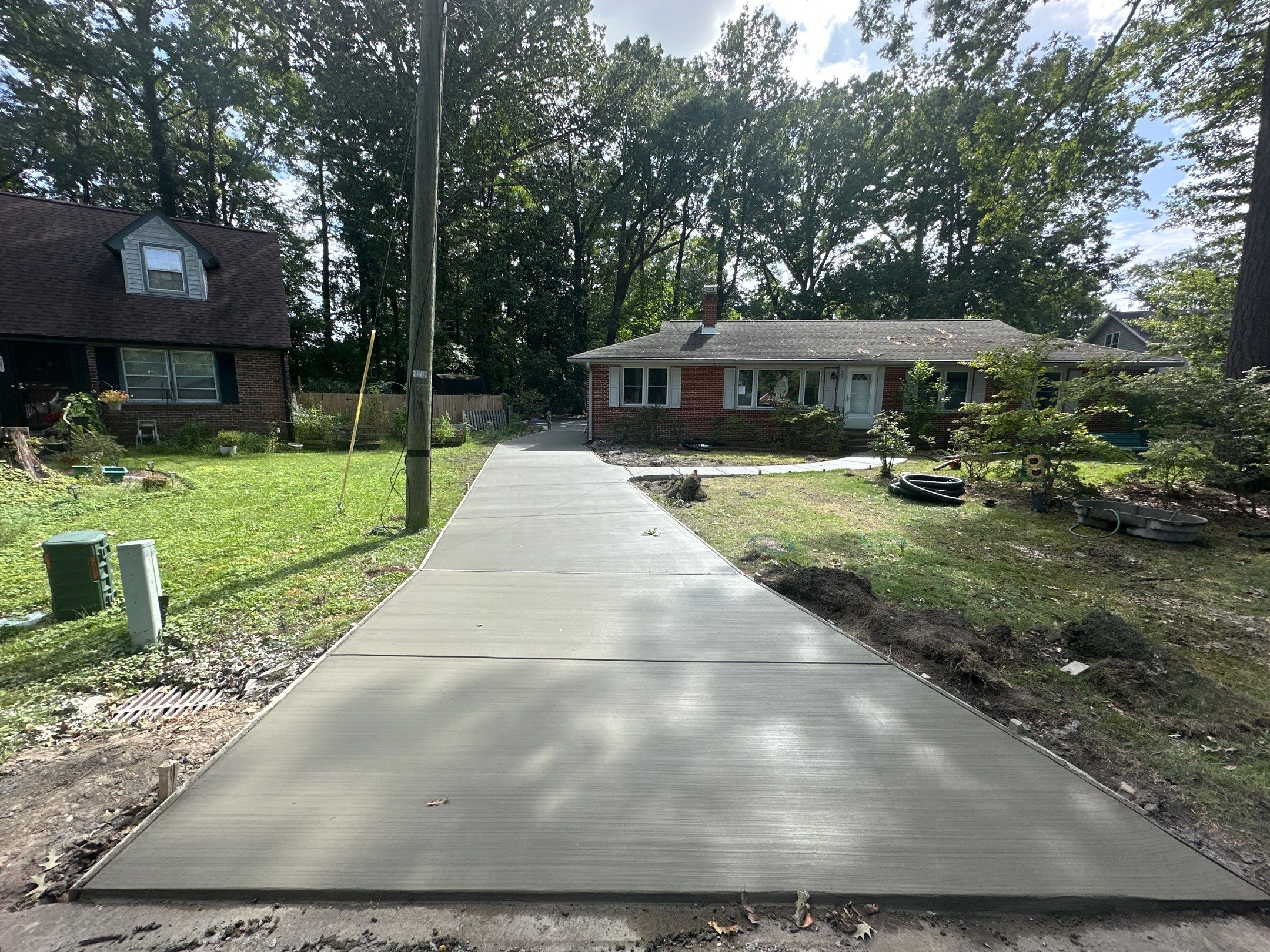 Project in Virginia Beach by Sam The Concrete Man Virginia Beach