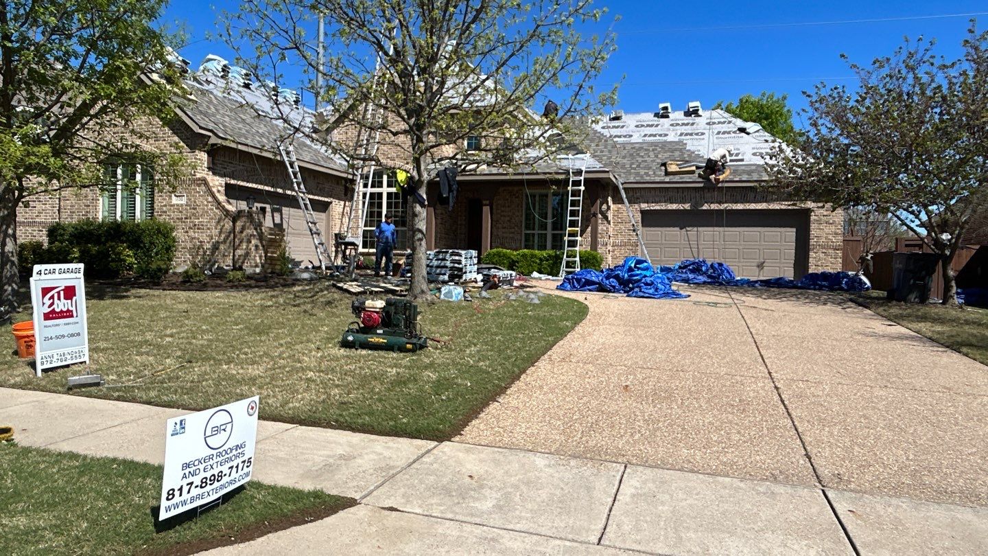 Residential Roofing Installation using Iko Dynasty by Becker Roofing and Exteriors