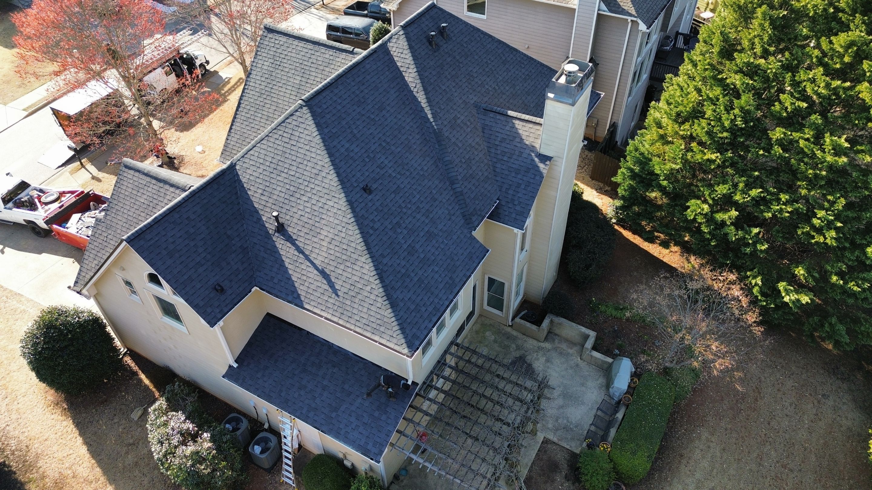 Cumming, GA Roof Replacement CertainTeed Landmark Moire Black by Reset Roofing