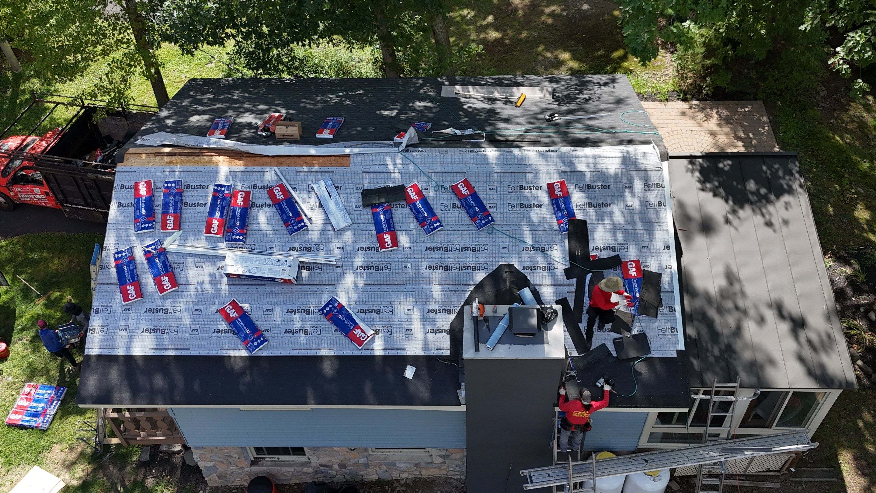 Roof Project in East Stroudsburg, PA by All State Home Improvement Inc.