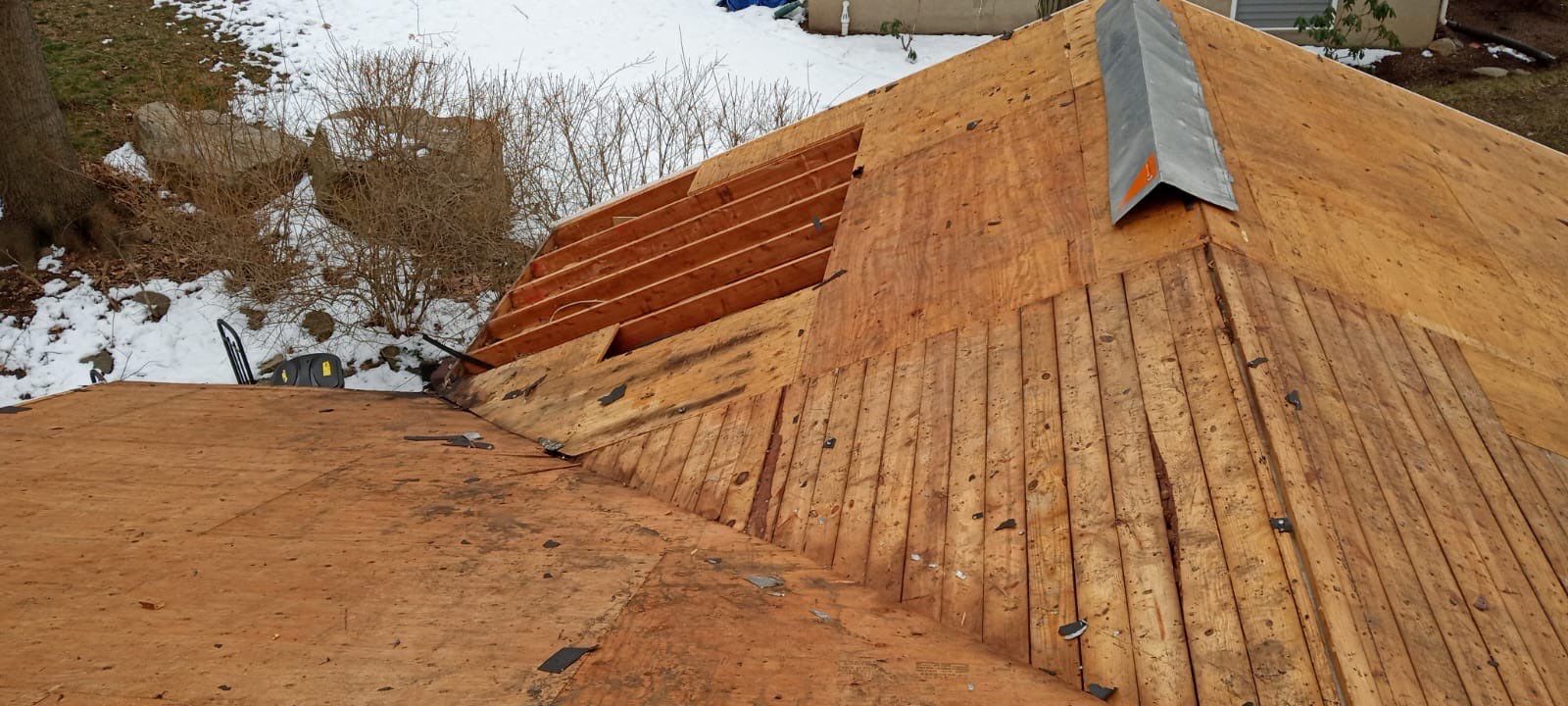 Residential Roofing Installation using Owens Corning Duration Estate Gray by A Plus Exterior