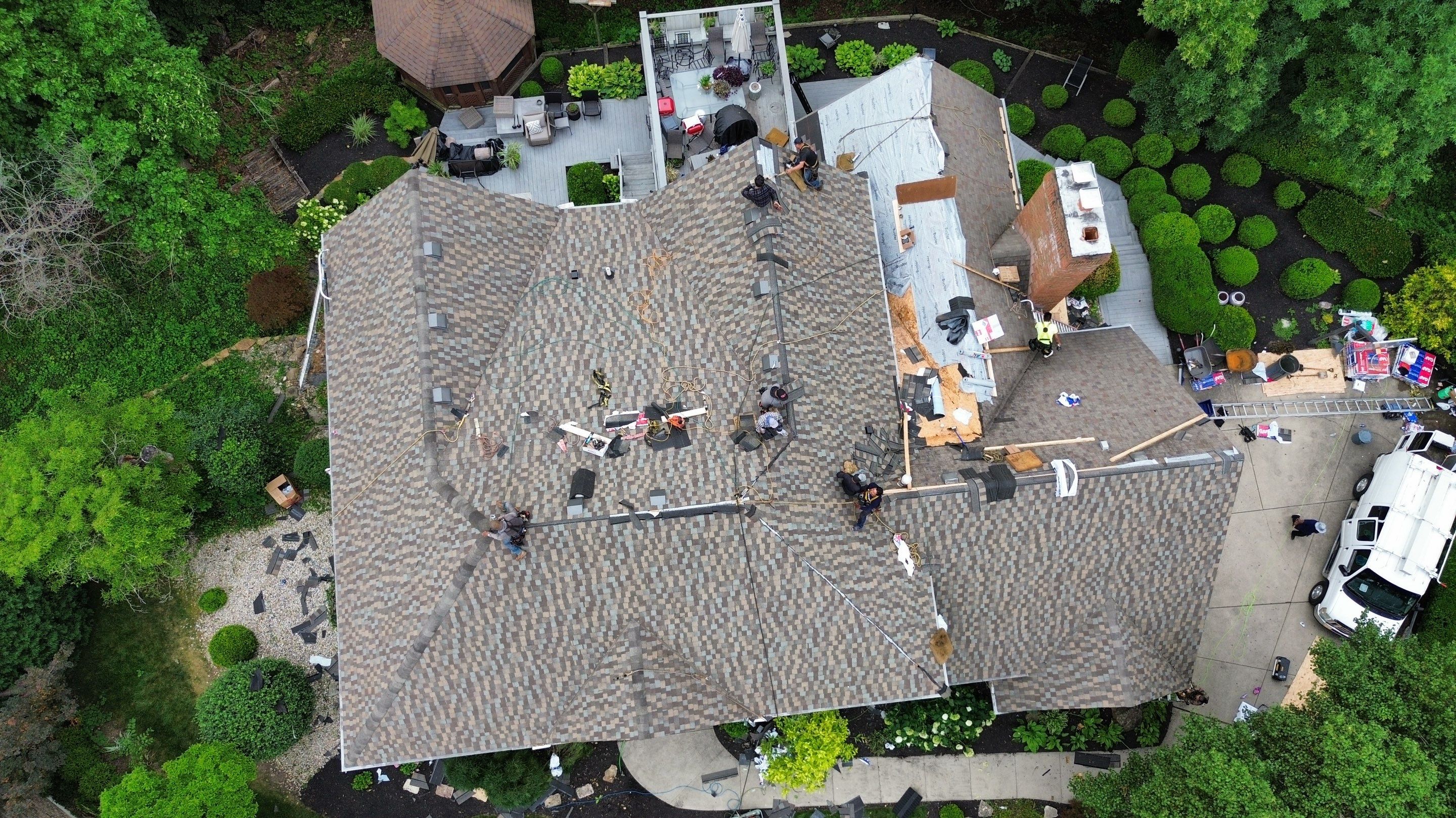 Residential Roofing Installation using Timberline HDZ Shingles - Cedar Falls by RoofX 