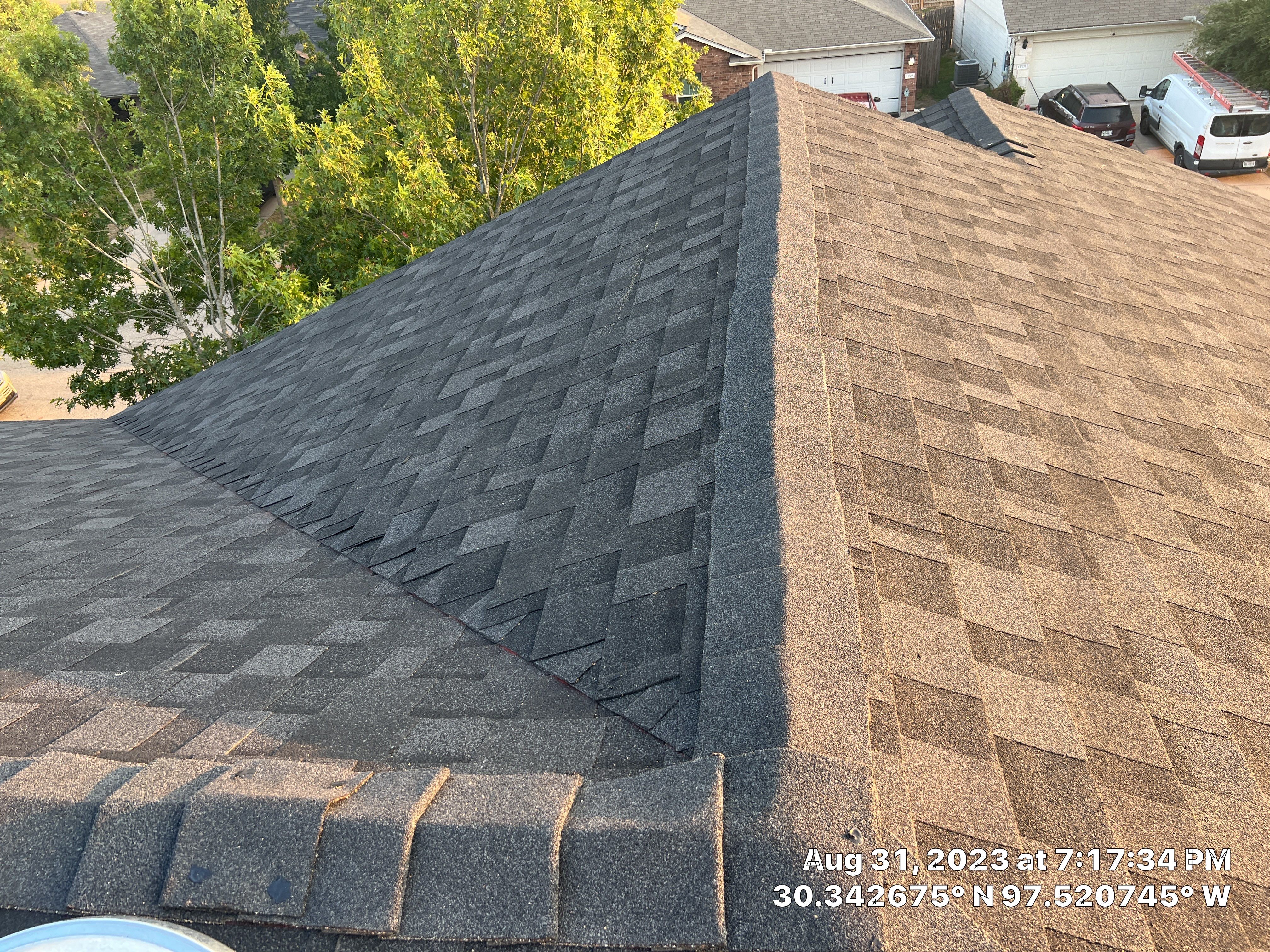 Manor Exterior Restoration Including Fence Reset and Roofing Repair by Caliber Restoration LLC