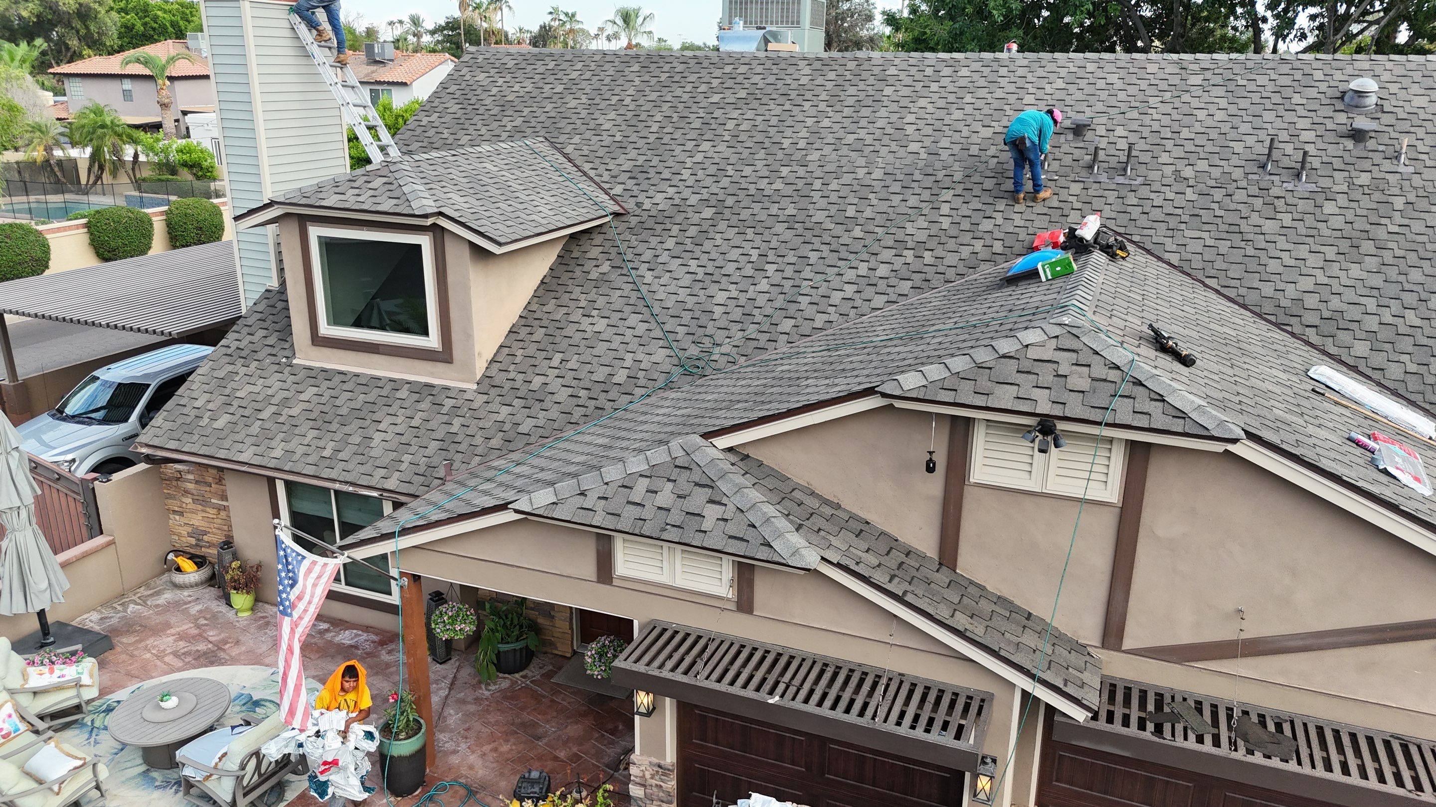 Project in Scottsdale, AZ by Saint Roofing