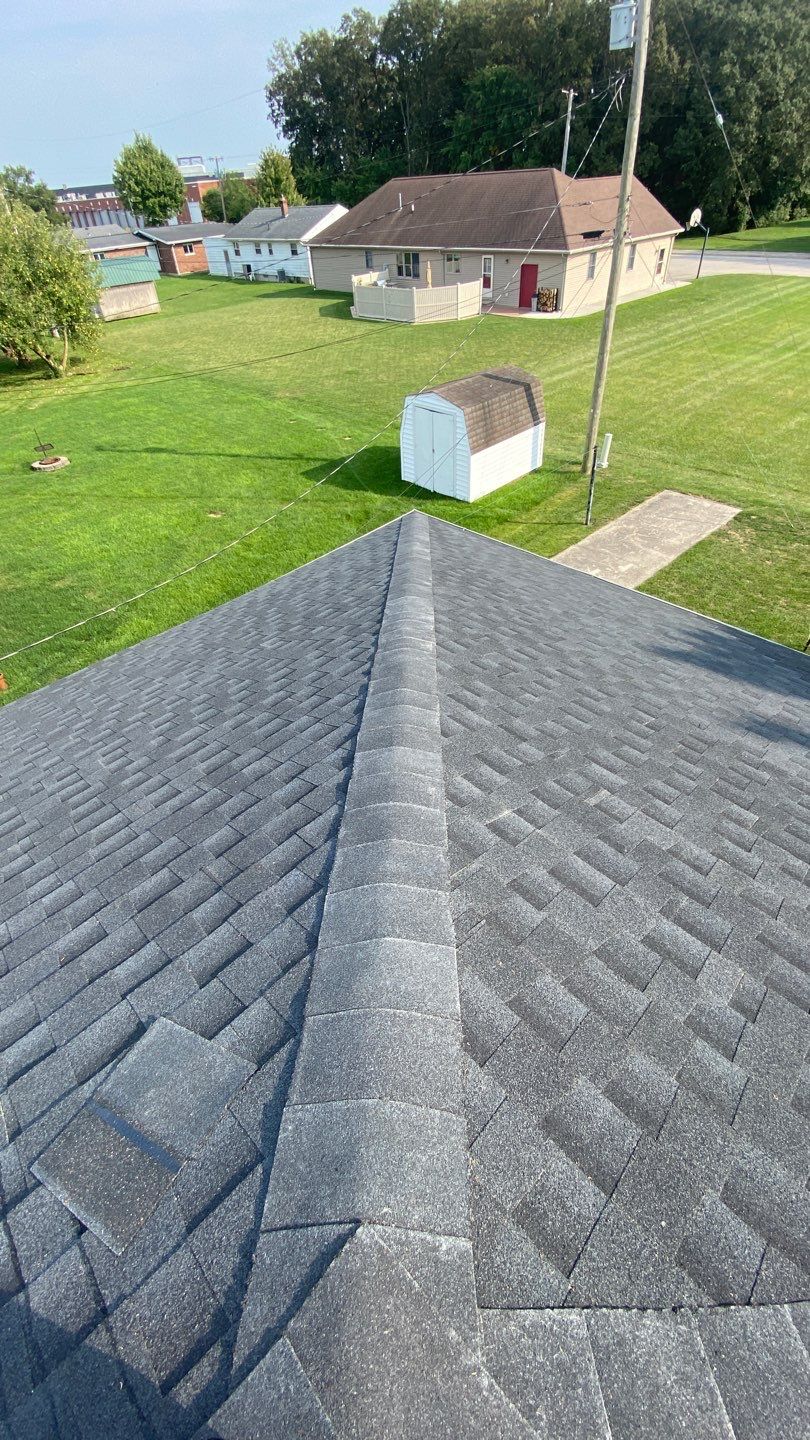 Residential Roofing Installation using GAF Timberline HDZ Charcoal by Nitro Roofing and Construction