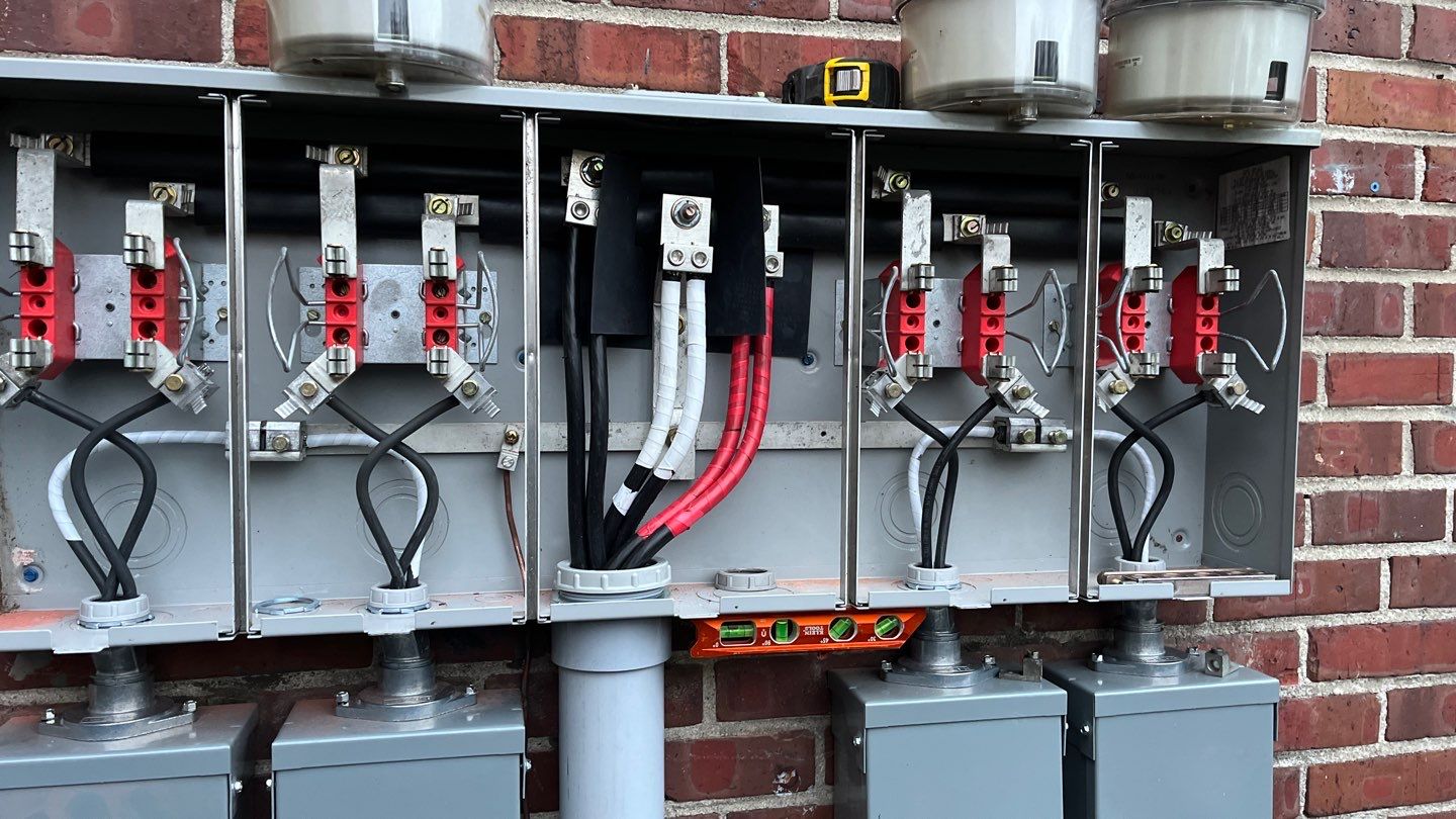 4 Gang Meter Center Replacement by JaxPowerPro