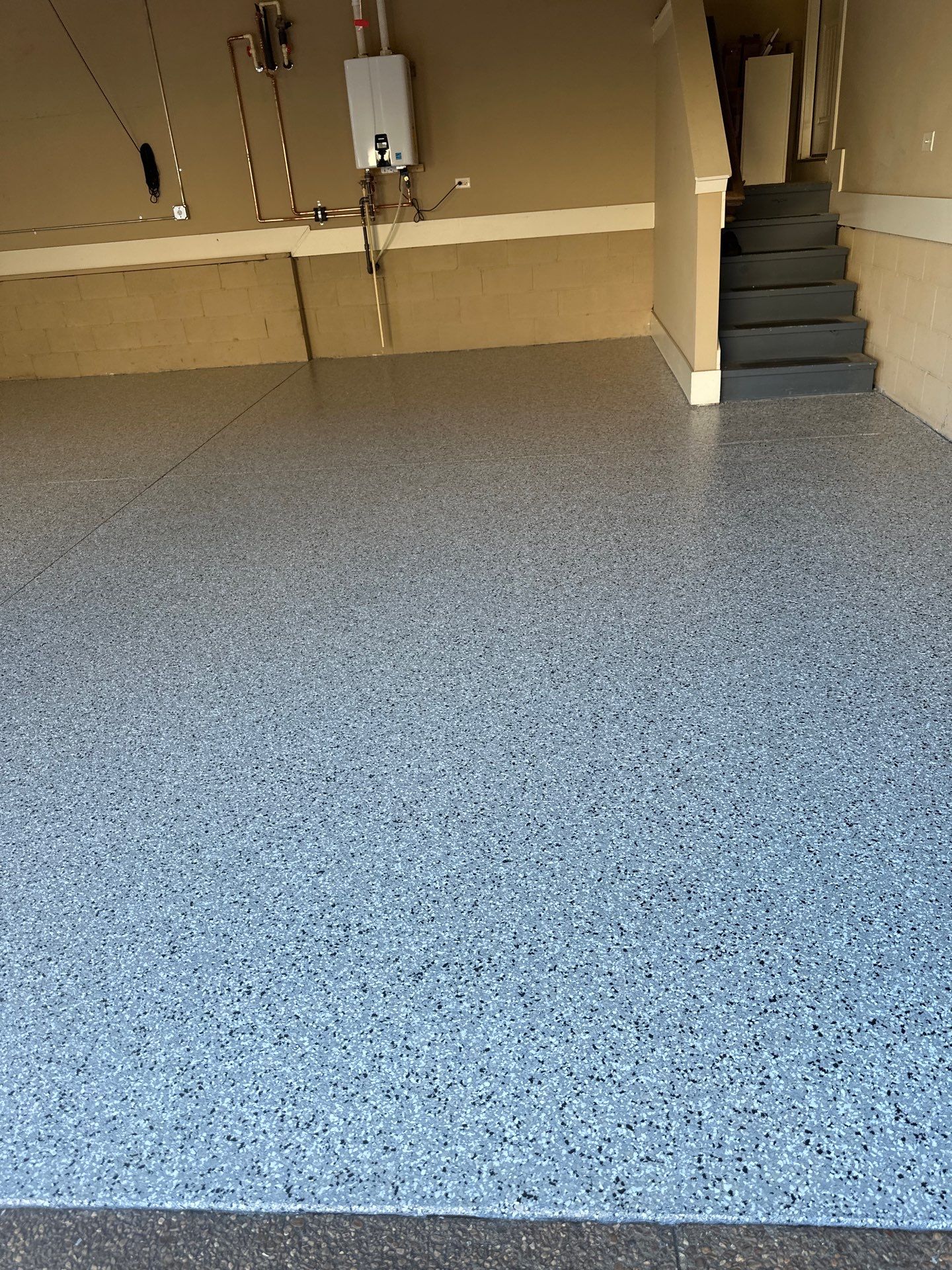 Garage Floor Coating using Cabin Fever by My Garage Floor Guys