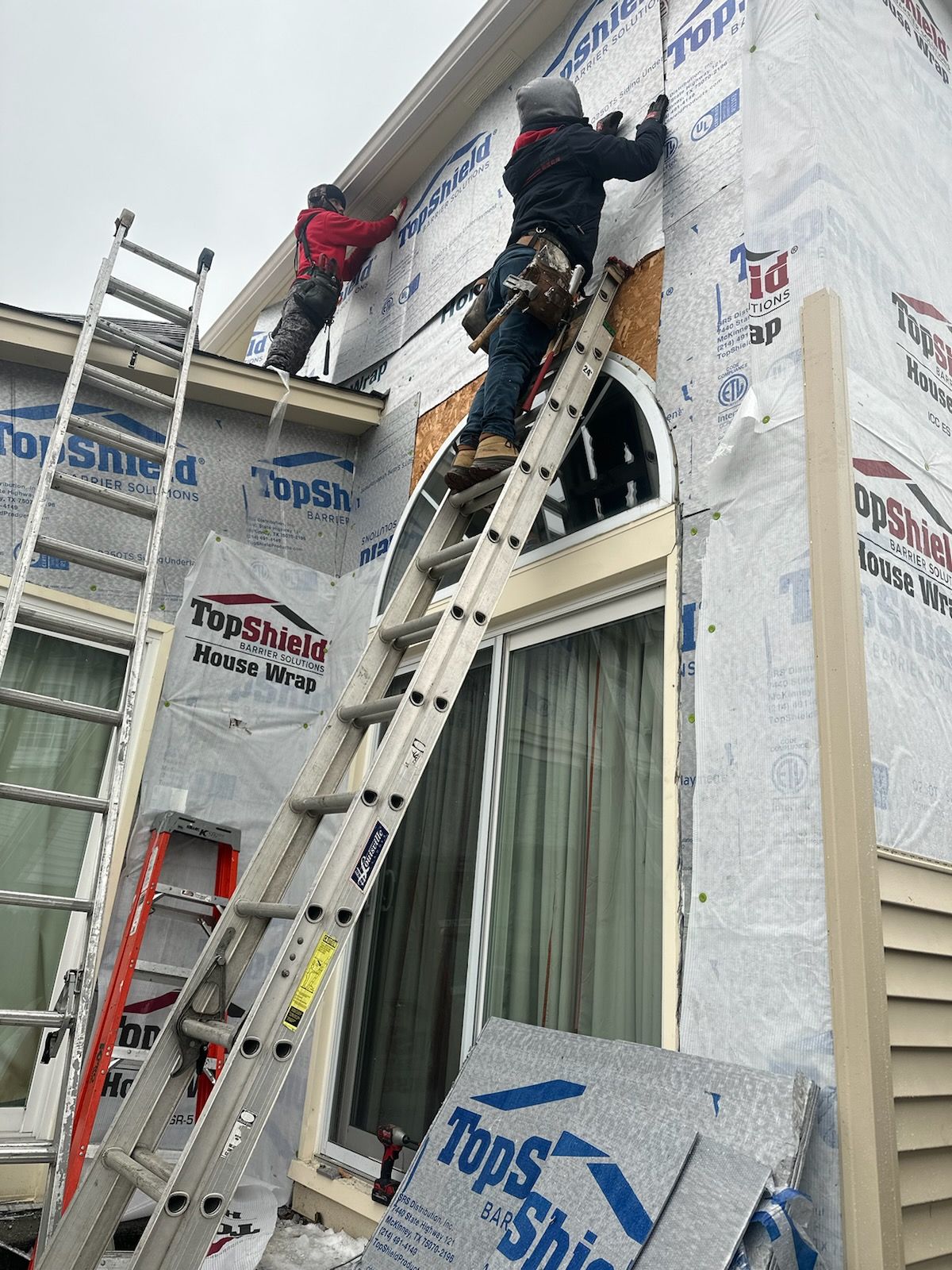 Roof and siding replacement by hail and wind damage by Just Brilliant Restoration JBR
